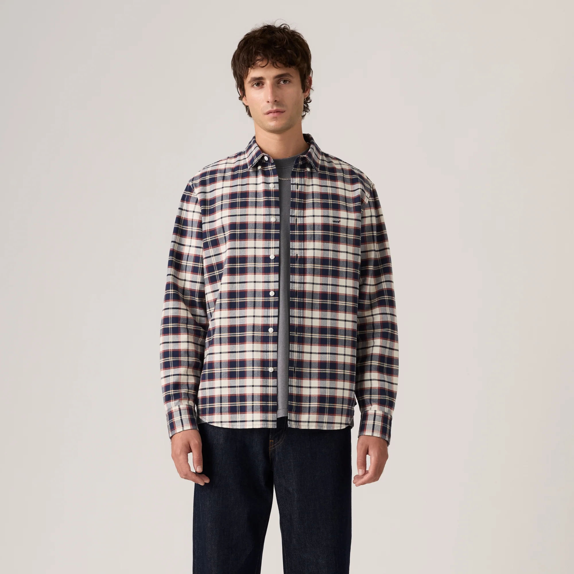 LEVI'S® MEN'S AUTHENTIC BUTTON-DOWN SHIRT - MULTI COLOUR - Image 2