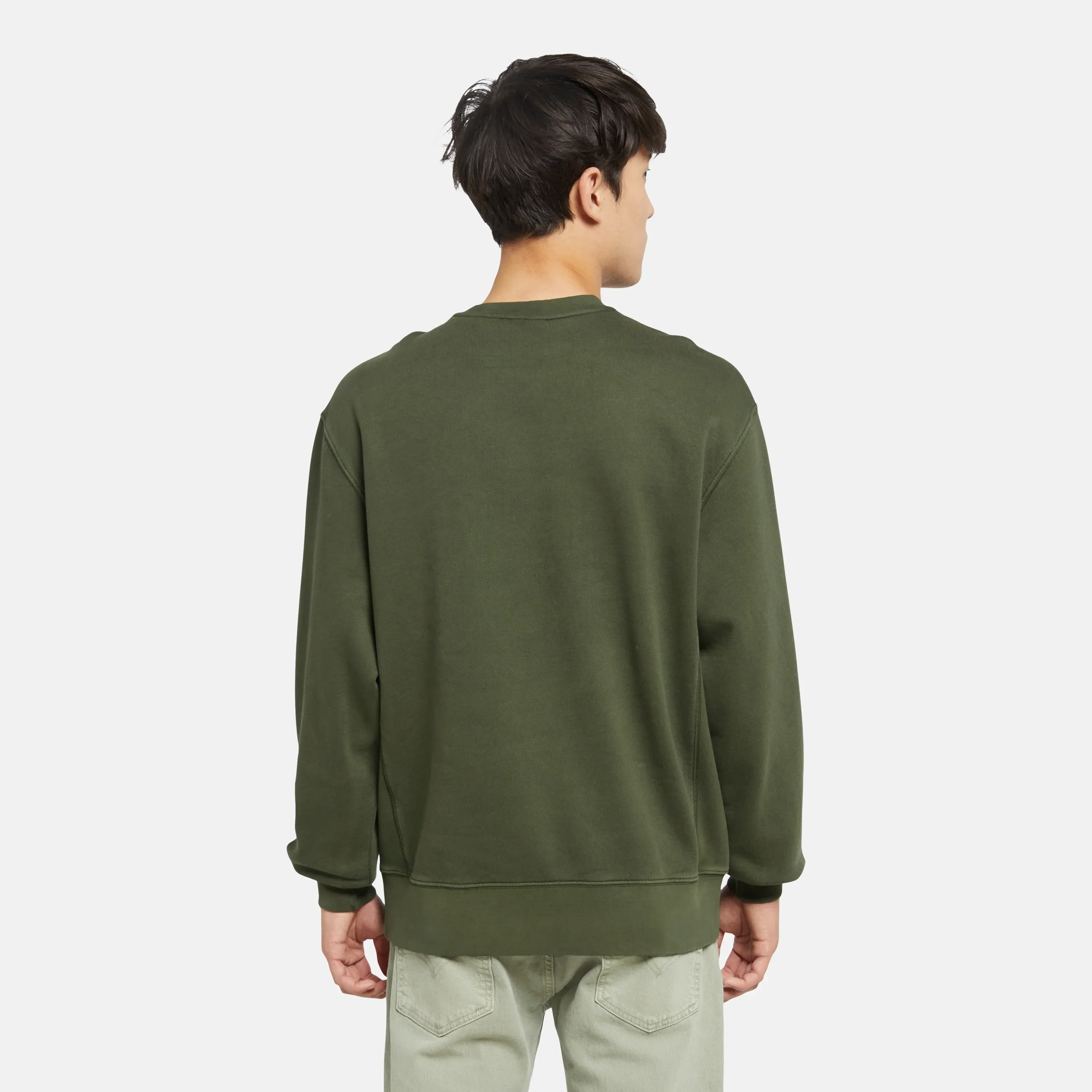 LEVI'S® MEN'S AUTHENTIC CREWNECK SWEATSHIRT - GREEN - Image 3
