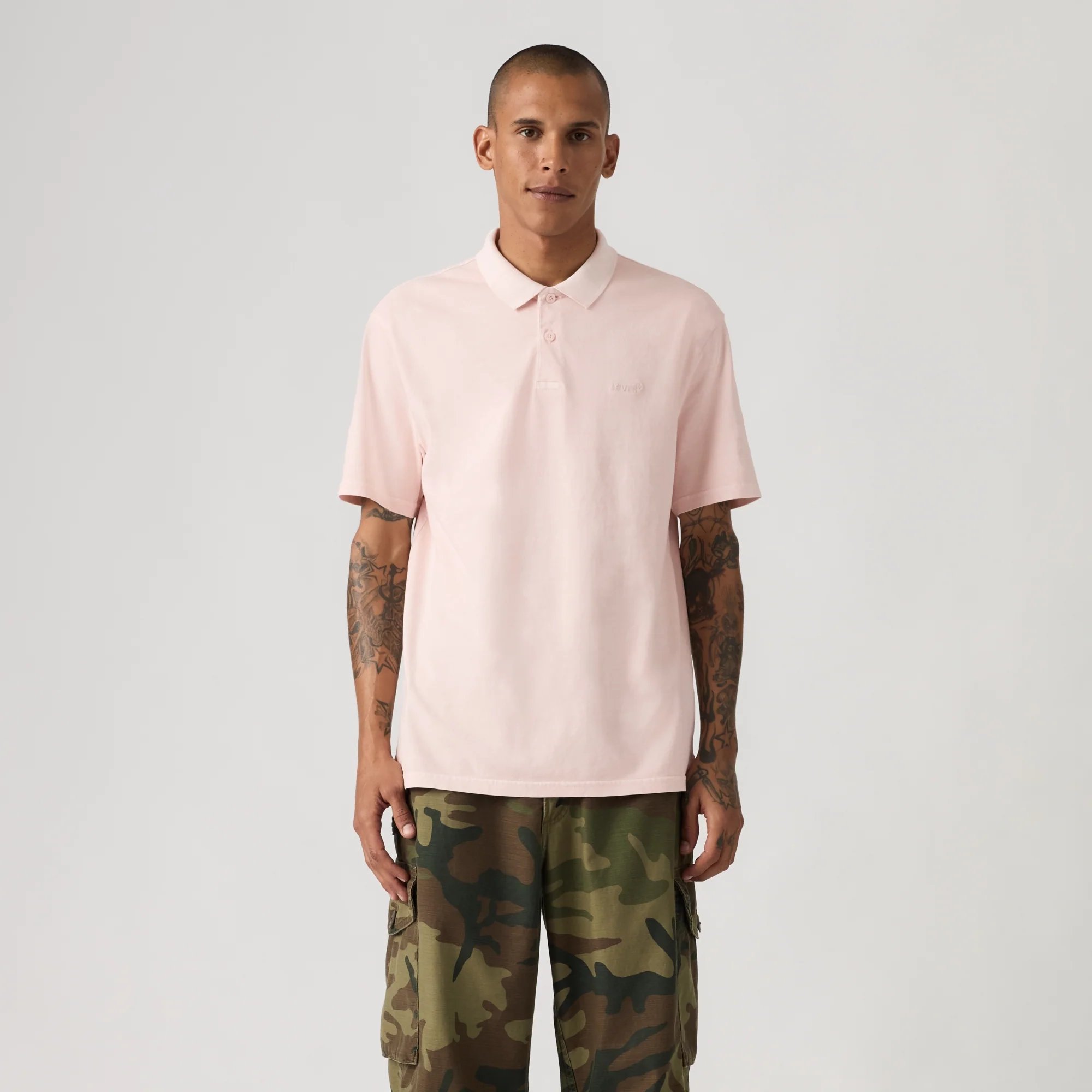 LEVI'S® MEN'S AUTHENTIC POLO - PINK - Image 2