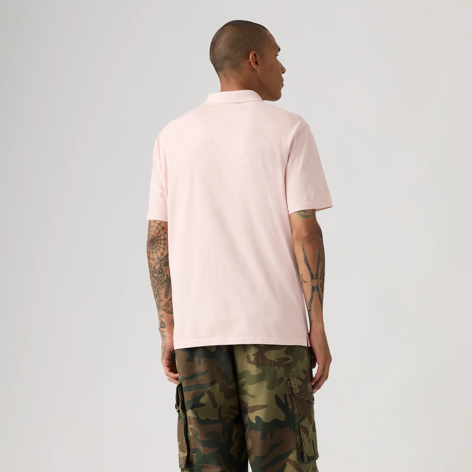 LEVI'S® MEN'S AUTHENTIC POLO - PINK - Image 3