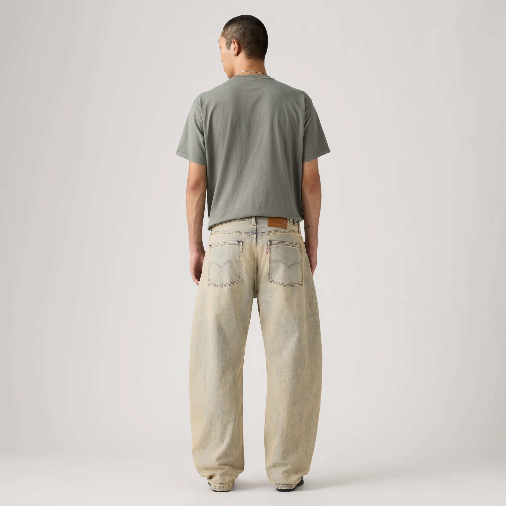 LEVI'S® MEN'S BAGGY BARREL JEANS - LIGHT WASH - Image 3