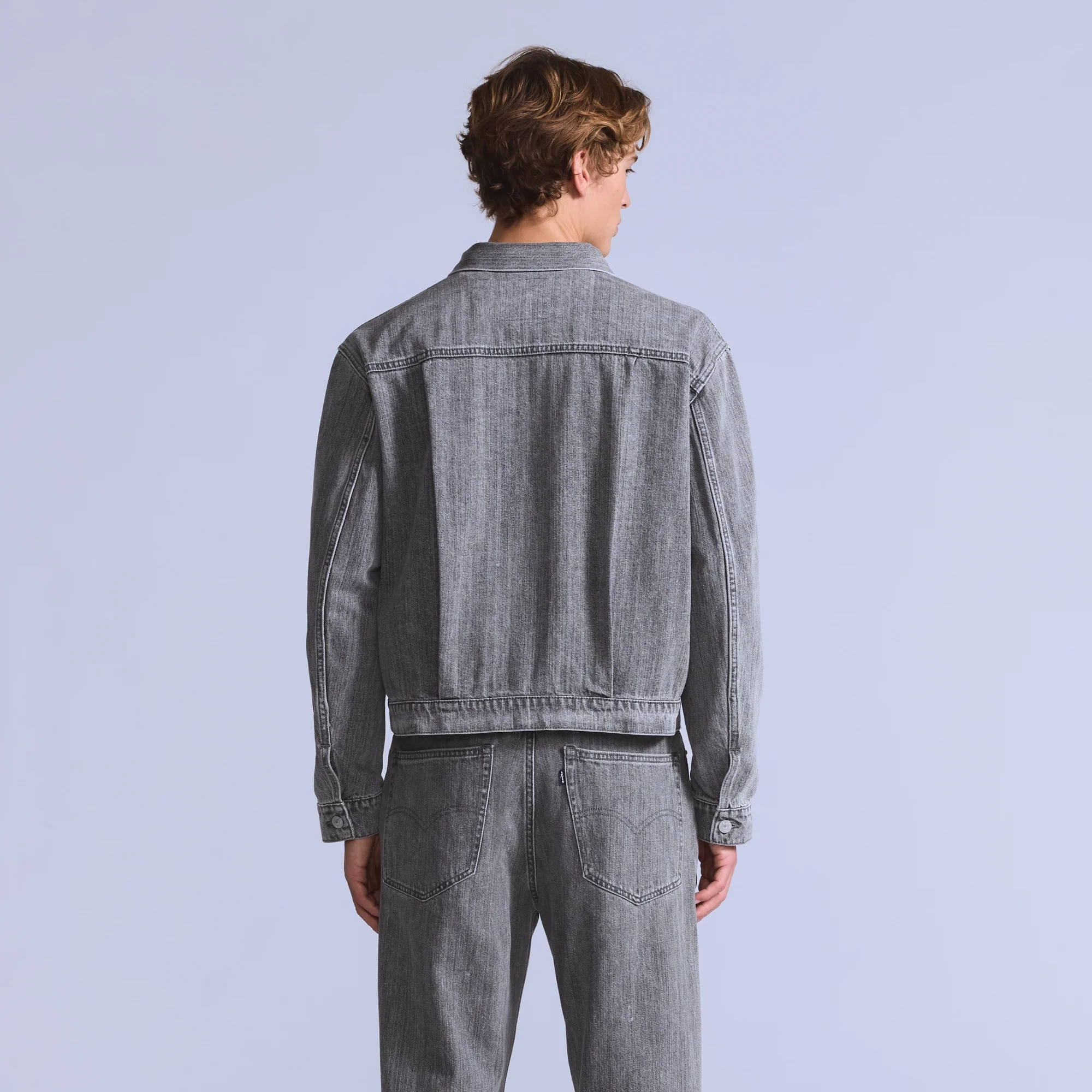 LEVI'S® MEN'S BLUE TAB™ TYPE I JACKET - BLUE - Image 3