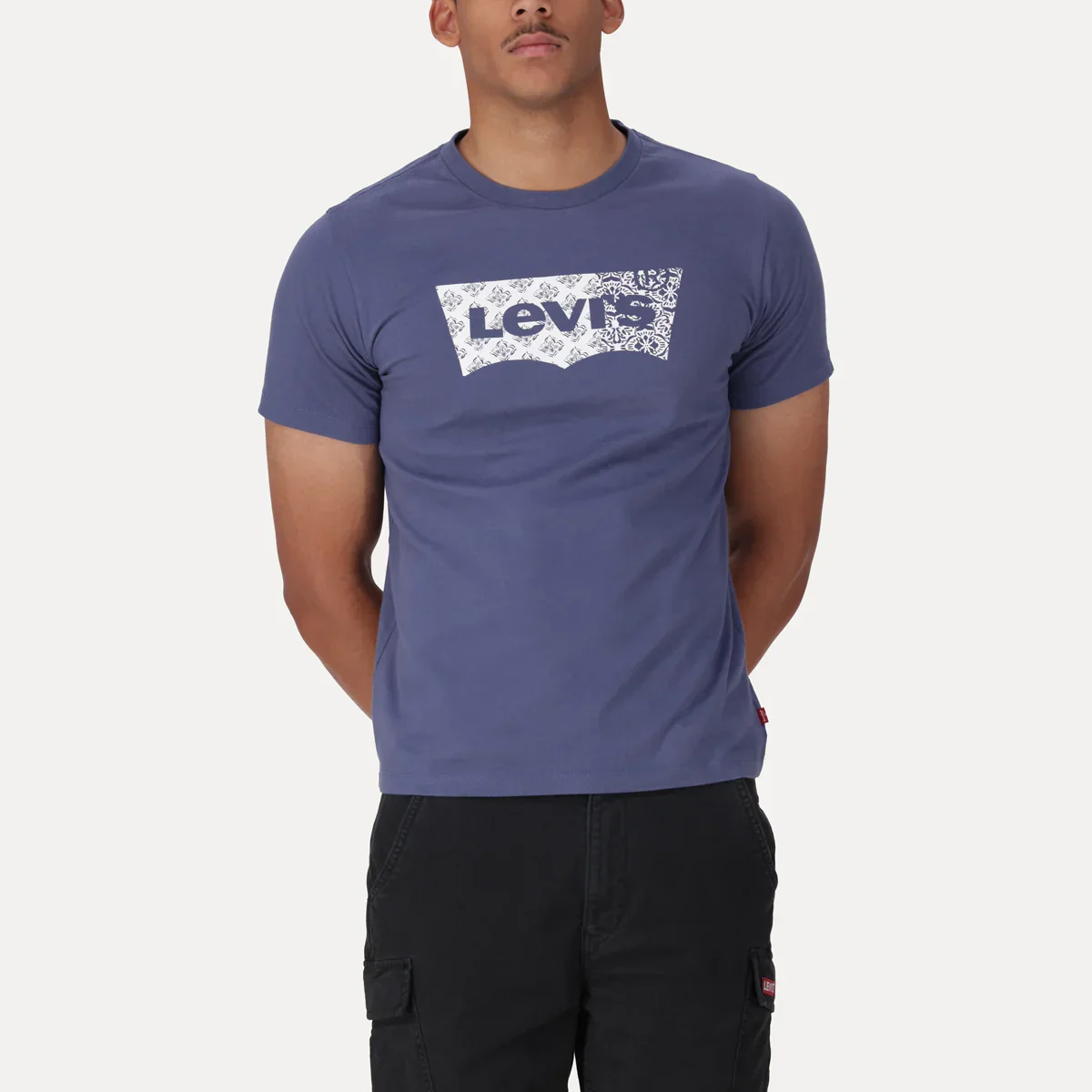 LEVI'S® MEN'S CLASSIC GRAPHIC T-SHIRT - BLUE - Image 3
