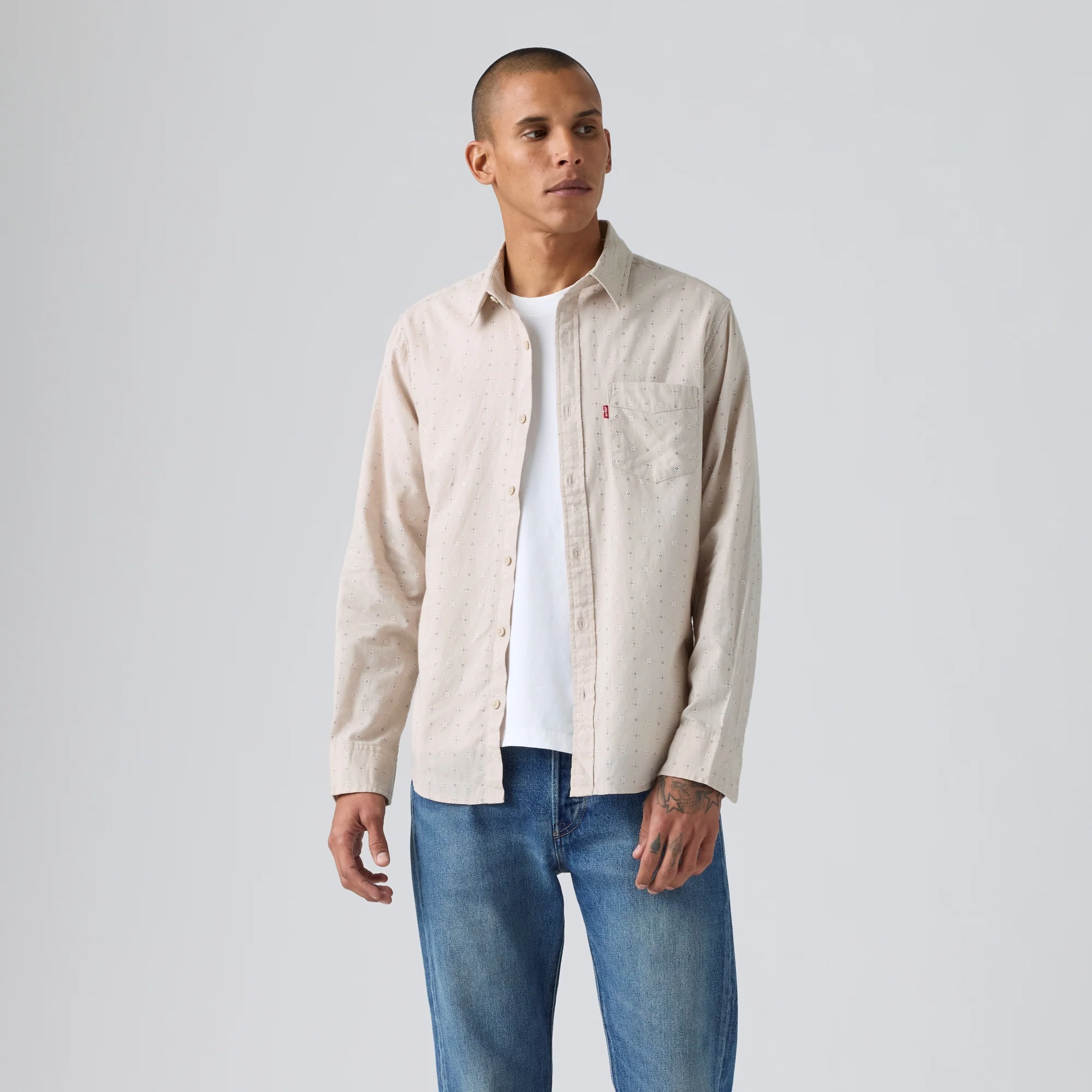 LEVI'S® MEN'S CLASSIC POCKET STANDARD FIT SHIRT - MULTI COLOUR - Image 2