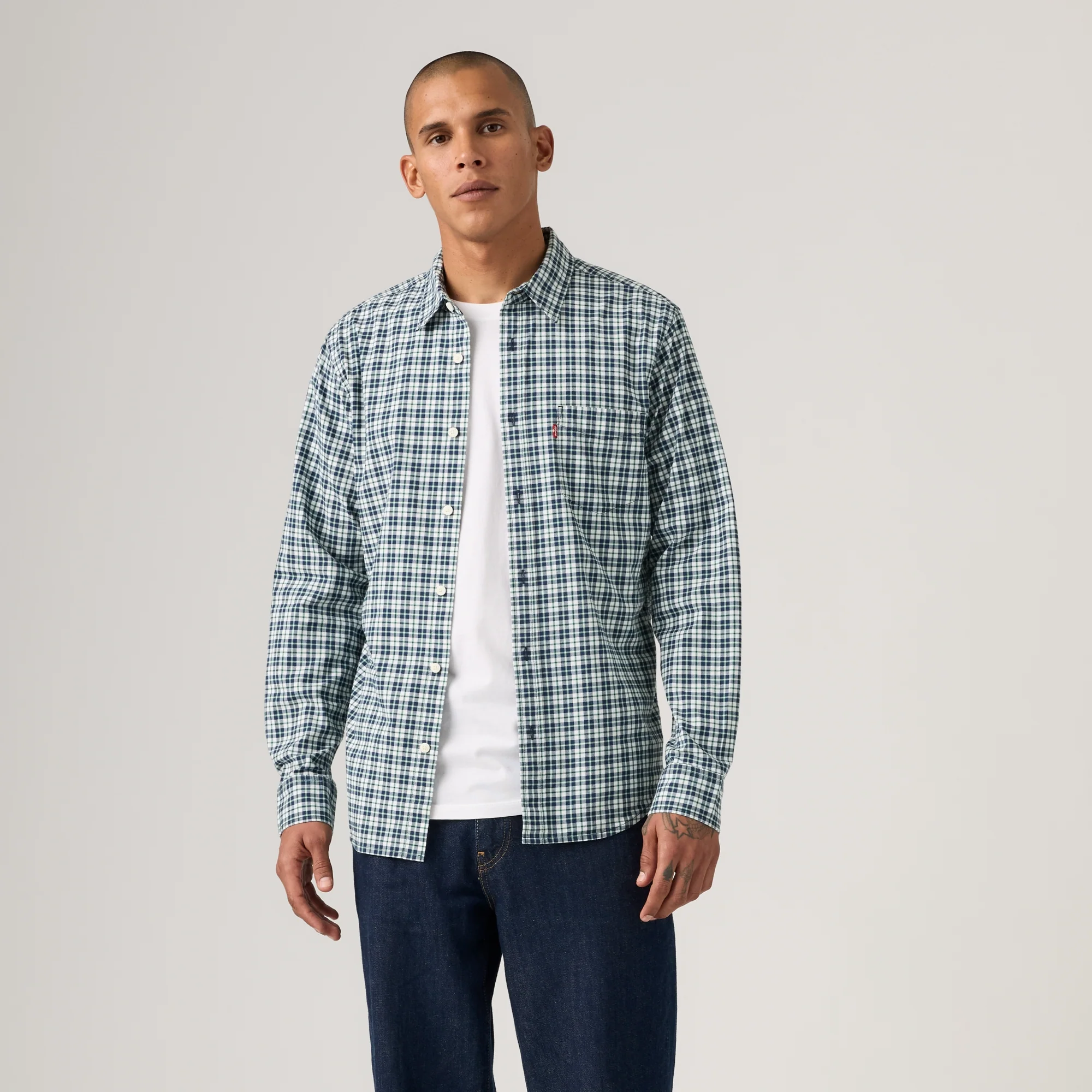 LEVI'S® MEN'S CLASSIC POCKET STANDARD FIT SHIRT - MULTI COLOUR - Image 2