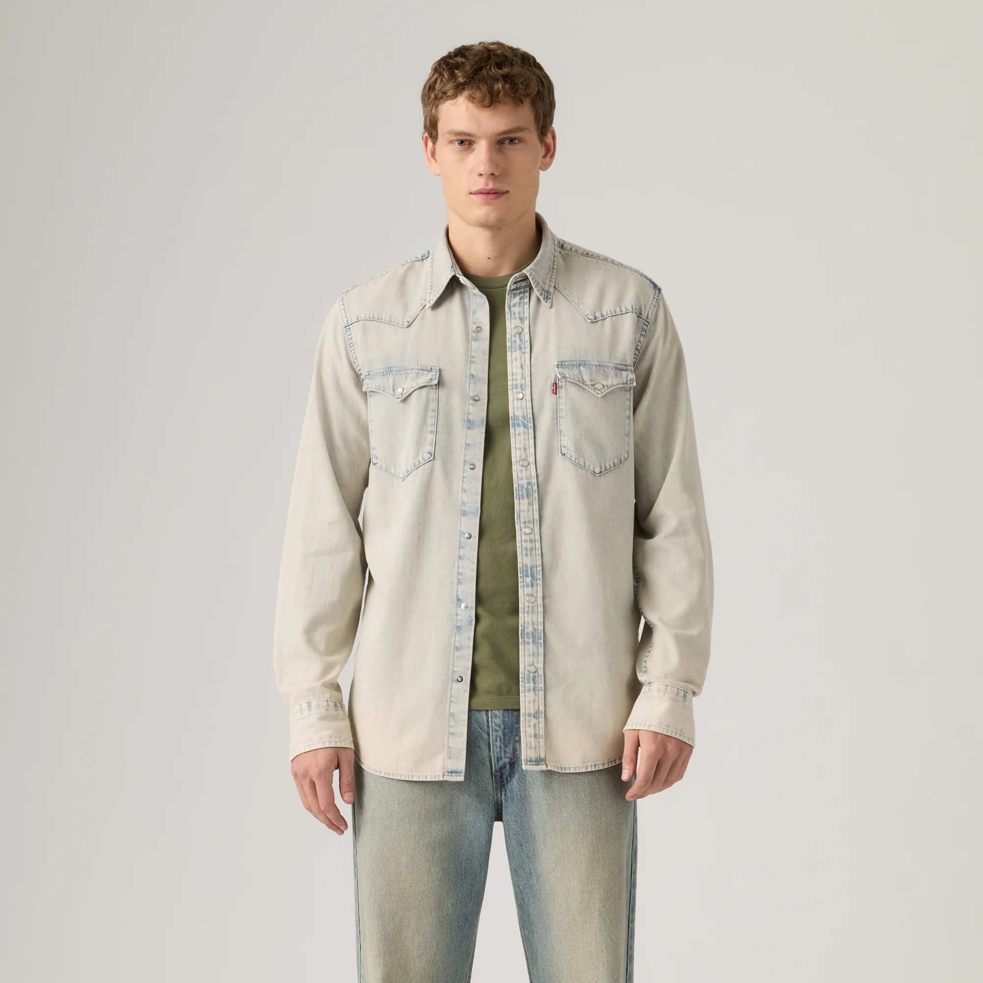 LEVI'S® MEN'S CLASSIC STANDARD FIT WESTERN SHIRT - MULTI COLOUR - Image 2