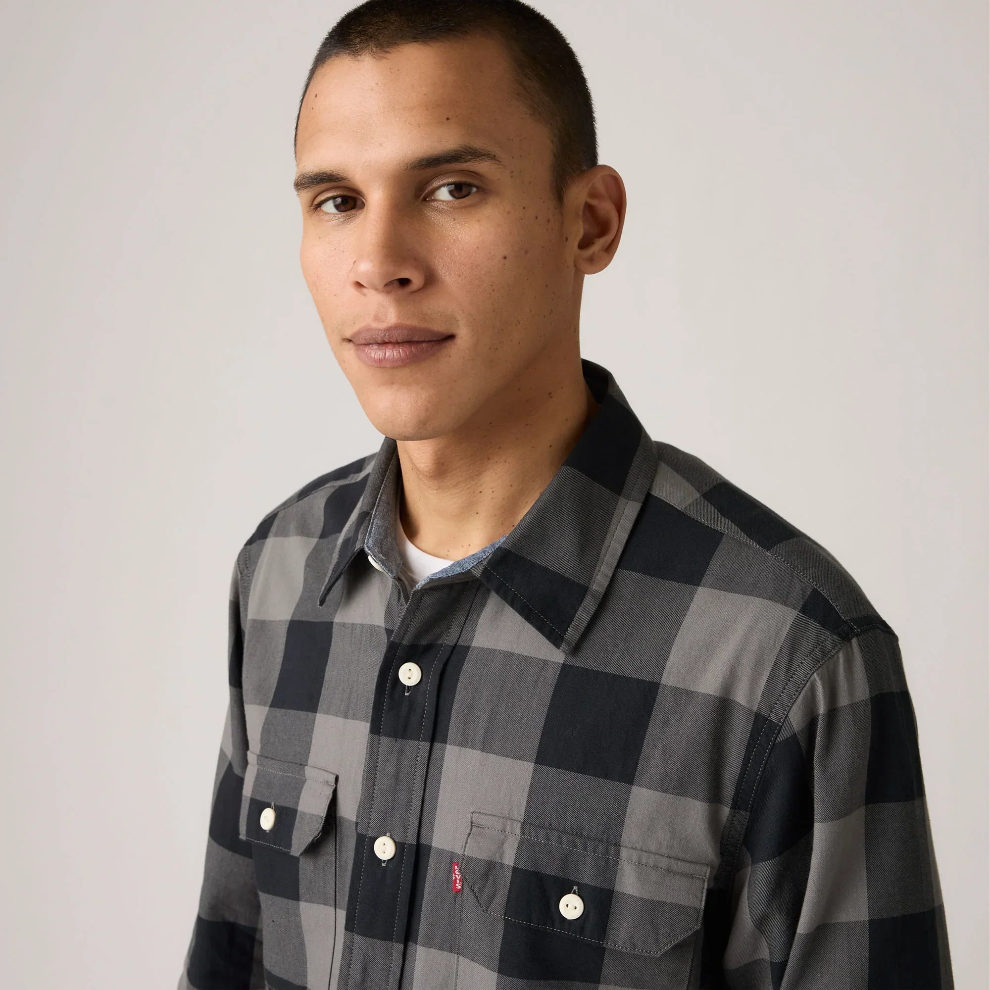 LEVI'S® MEN'S CLASSIC WORKER OVERSHIRT - MULTI COLOUR - Image 4