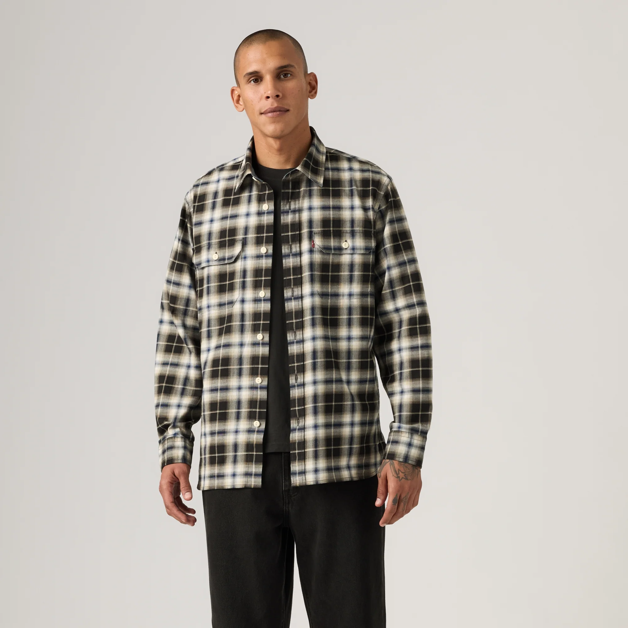 LEVI'S® MEN'S CLASSIC WORKER OVERSHIRT - MULTI COLOUR - Image 2