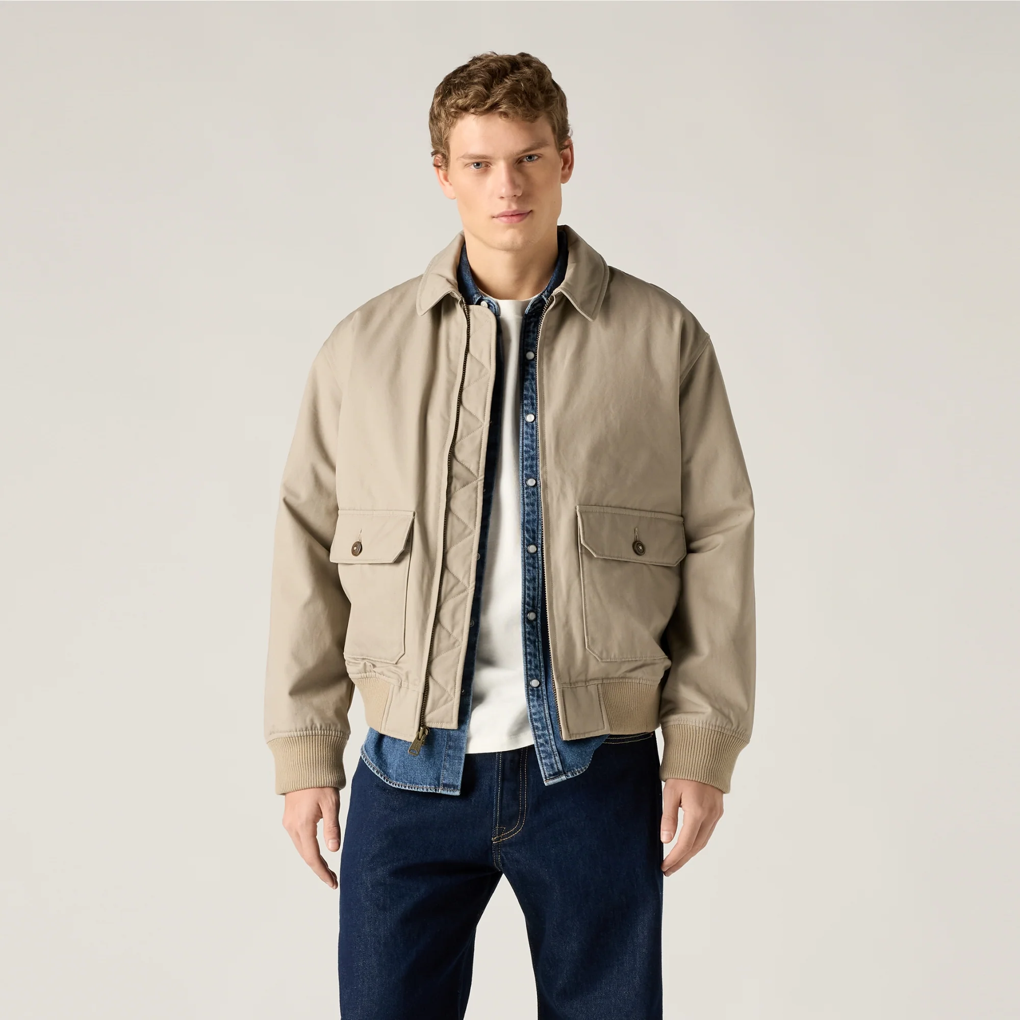 LEVI'S® MEN'S CORTLAND JACKET - GREEN - Image 2