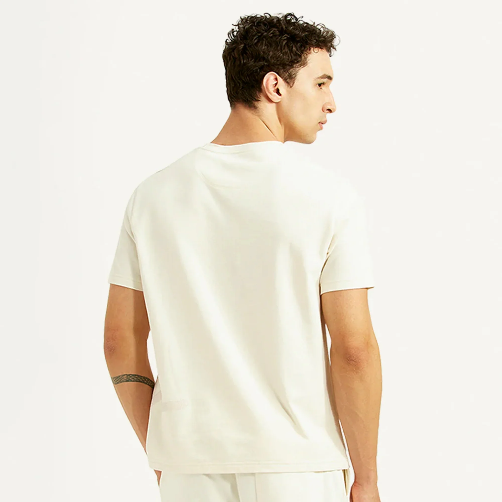 LEVI'S® MEN'S CREW NECK T-SHIRT - WHITE - Image 3