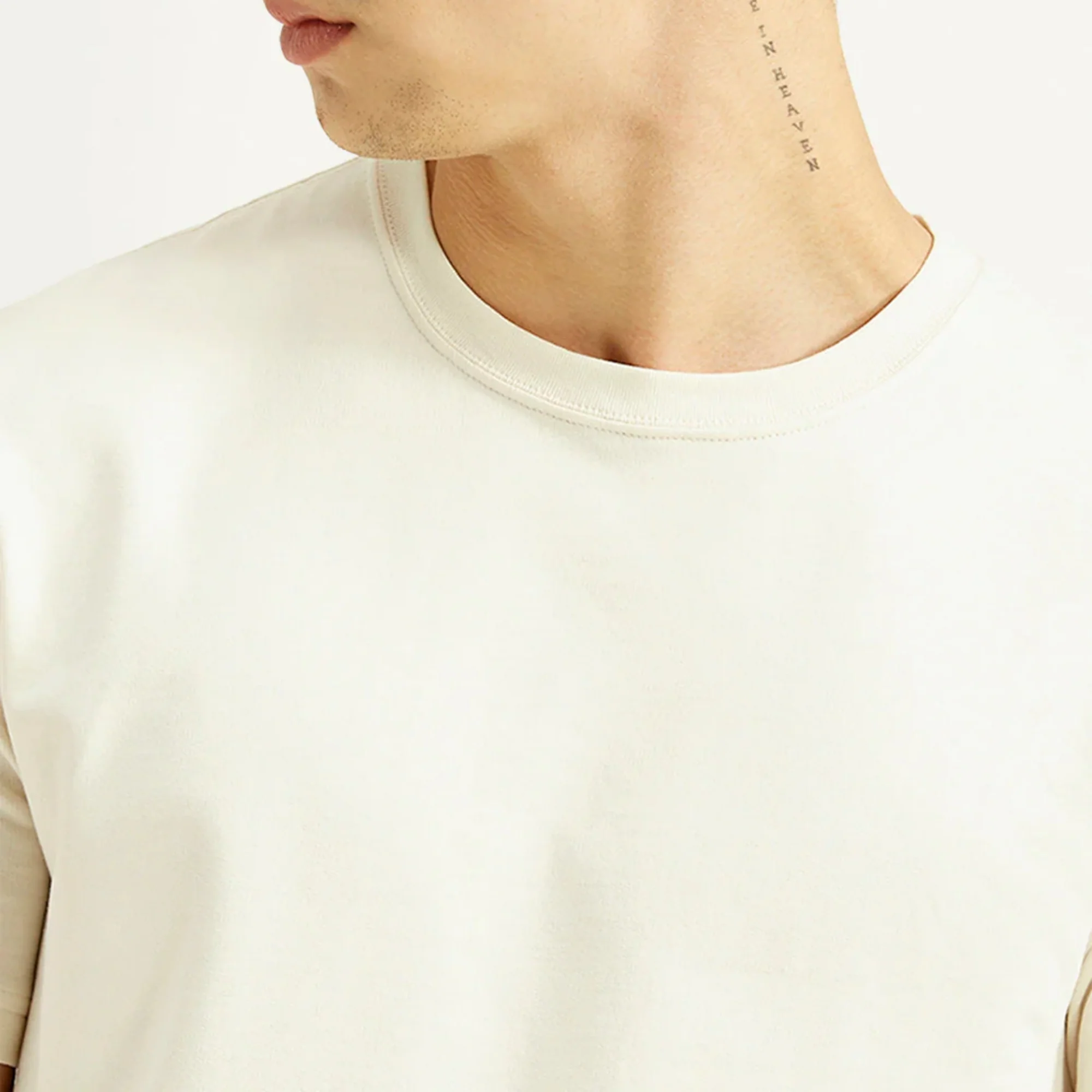 LEVI'S® MEN'S CREW NECK T-SHIRT - WHITE - Image 5