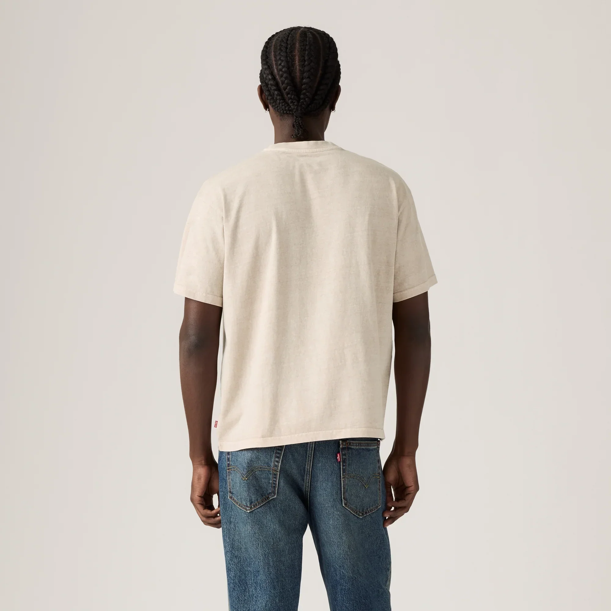 LEVI'S® MEN'S CROPPED SHORT-SLEEVE TEE - MULTI COLOUR - Image 3
