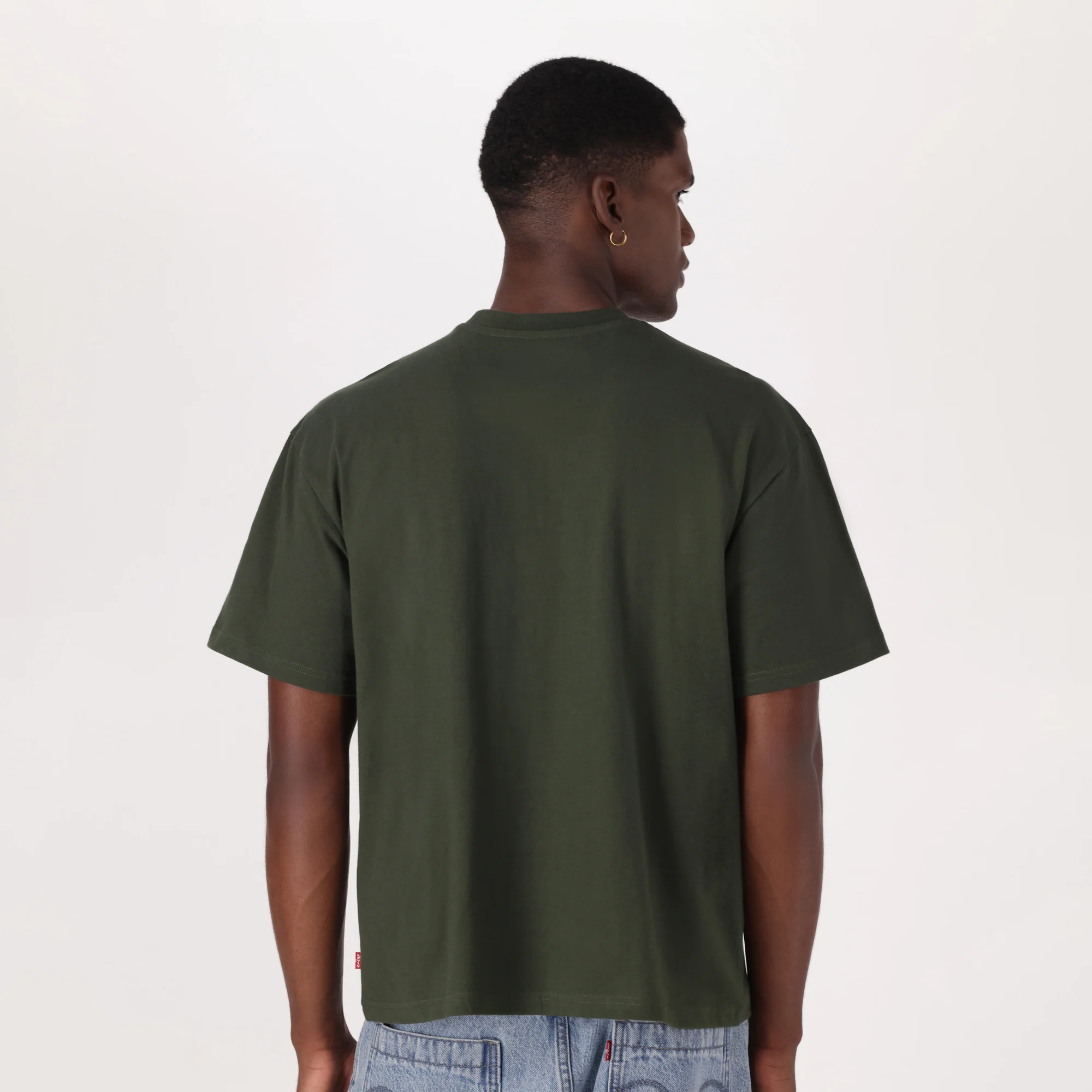 LEVI'S® MEN'S GRAPHIC BOXY TEE - GREEN - Image 3
