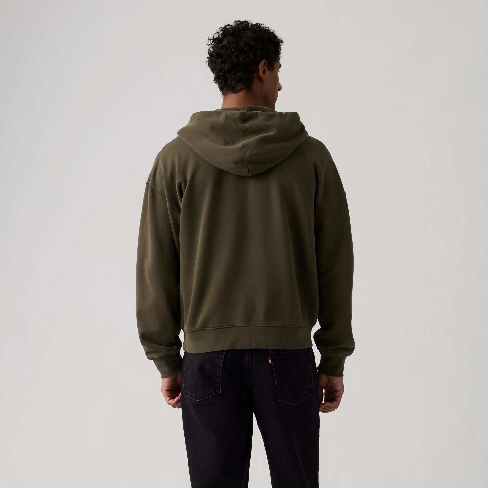 LEVI'S® MEN'S HAYES BOXY FULL-ZIP SWEATSHIRT - MULTI COLOUR - Image 3