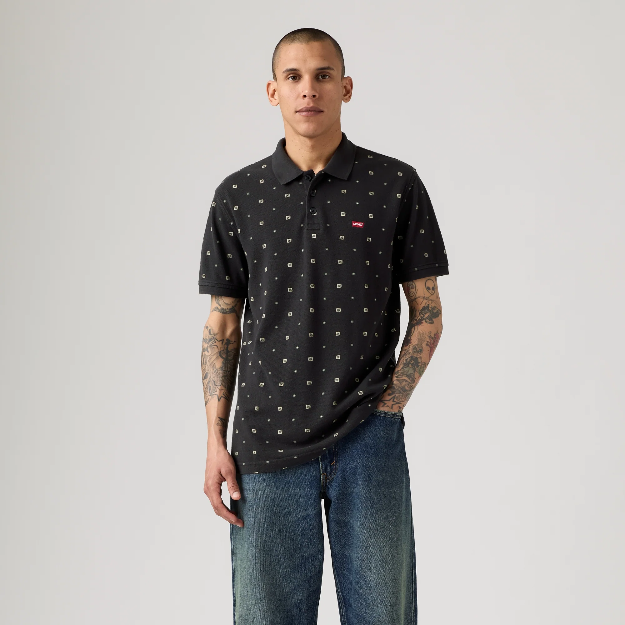 LEVI'S® MEN'S HOUSEMARK POLO SHIRT - MULTI COLOUR - Image 2