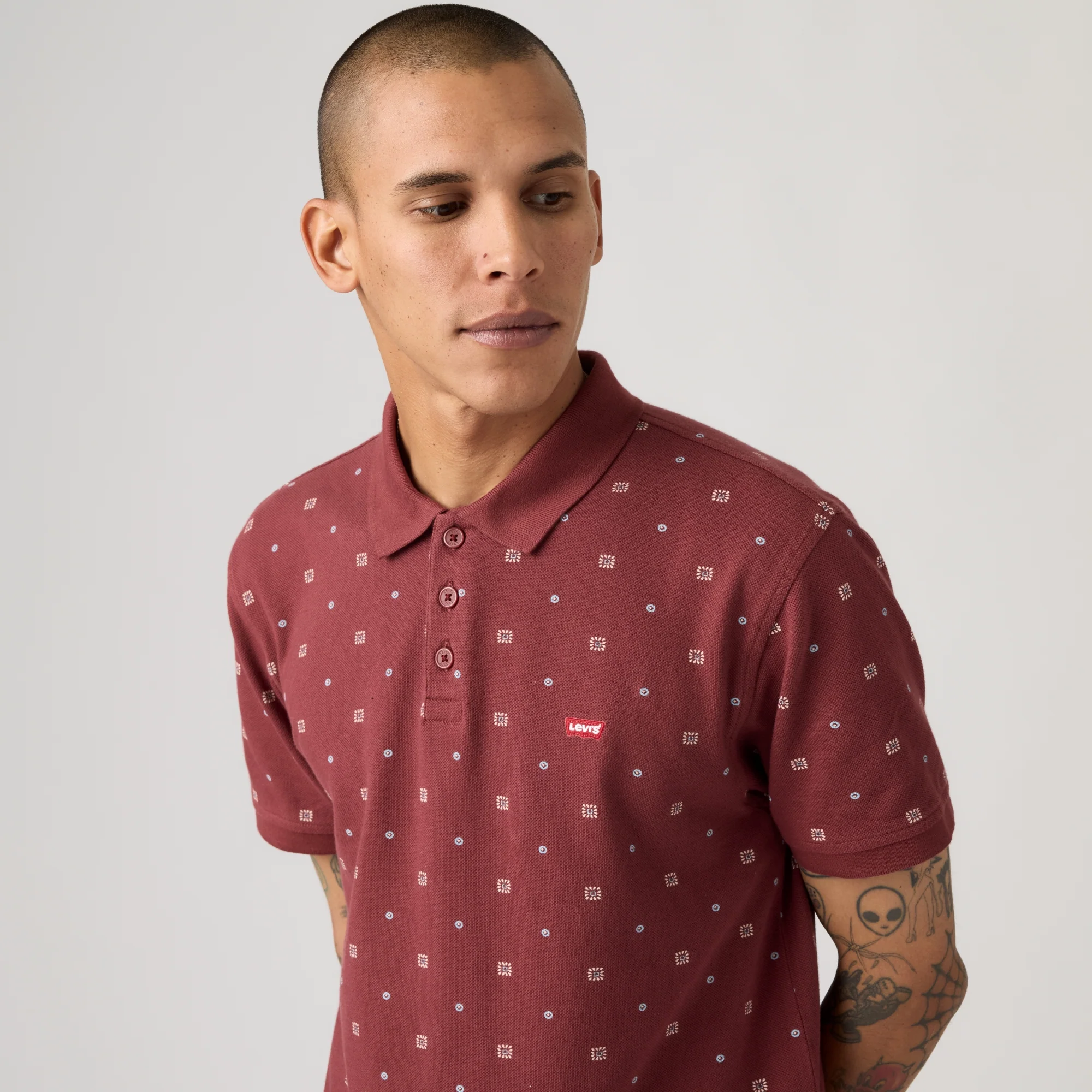 LEVI'S® MEN'S HOUSEMARK POLO SHIRT - MULTI COLOUR - Image 4