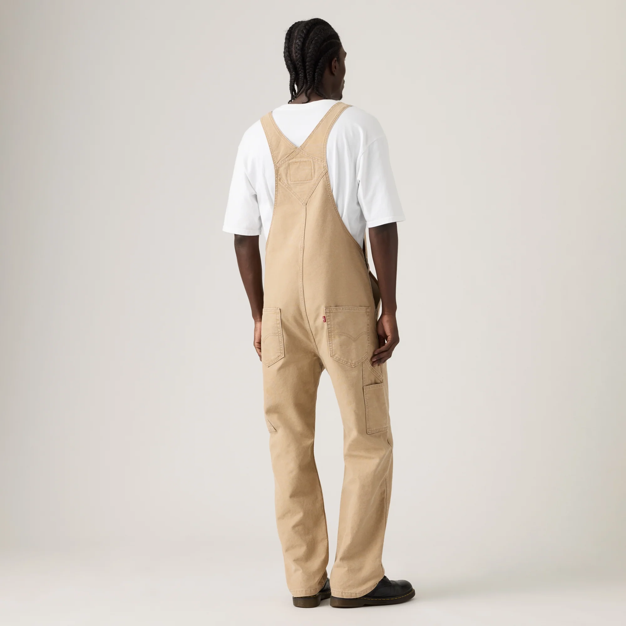 LEVI'S® MEN'S LOOSE OVERALLS - BROWN - Image 3