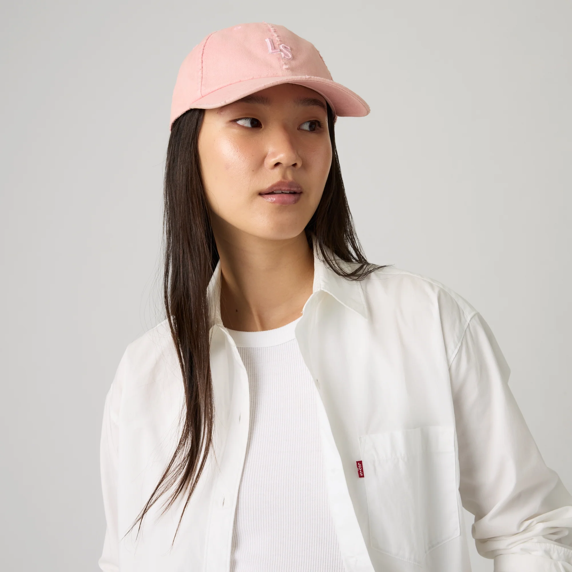 LEVI'S® MEN'S MONOGRAM CAP - PINK