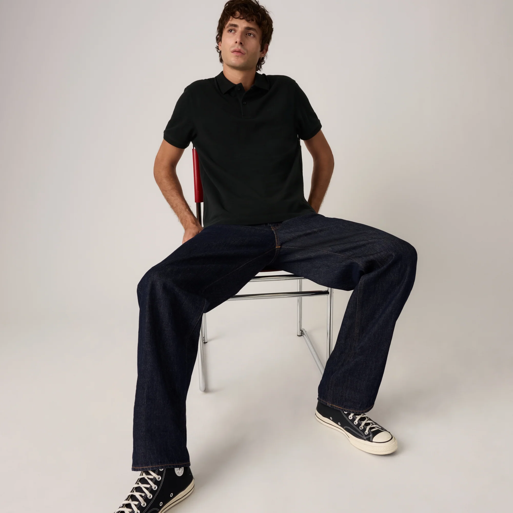 LEVI'S® MEN'S ORIGINAL POLO - BLACK - Image 4