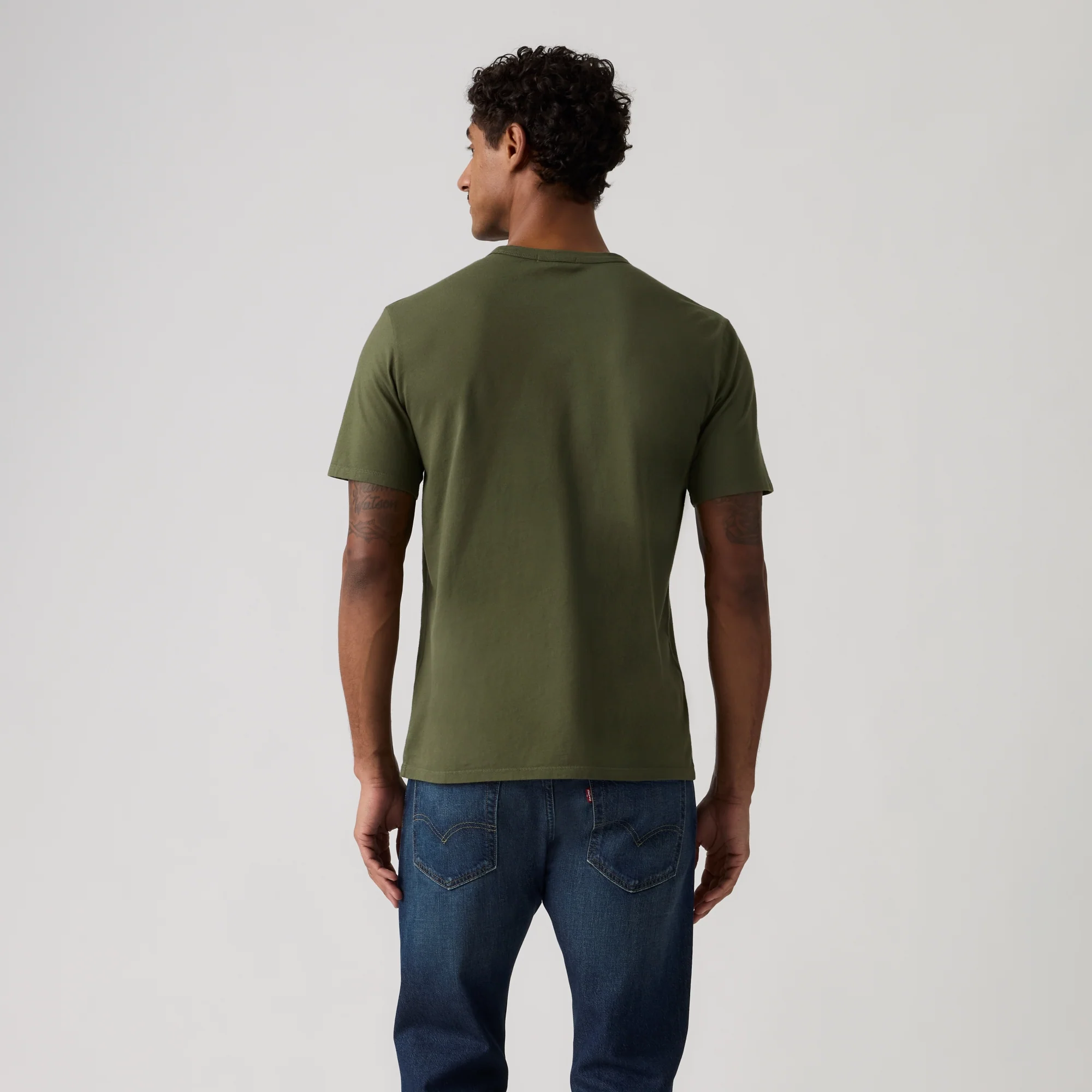 LEVI'S® MEN'S ORIGINAL TEE - GREEN - Image 3
