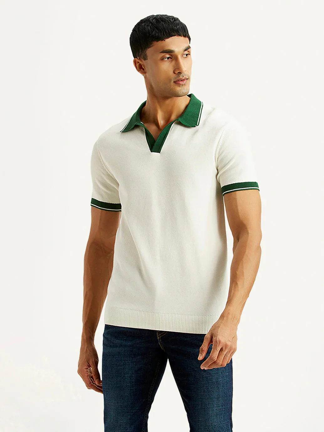 LEVI'S® MEN'S POLO T-SHIRT - WHITE - Image 2