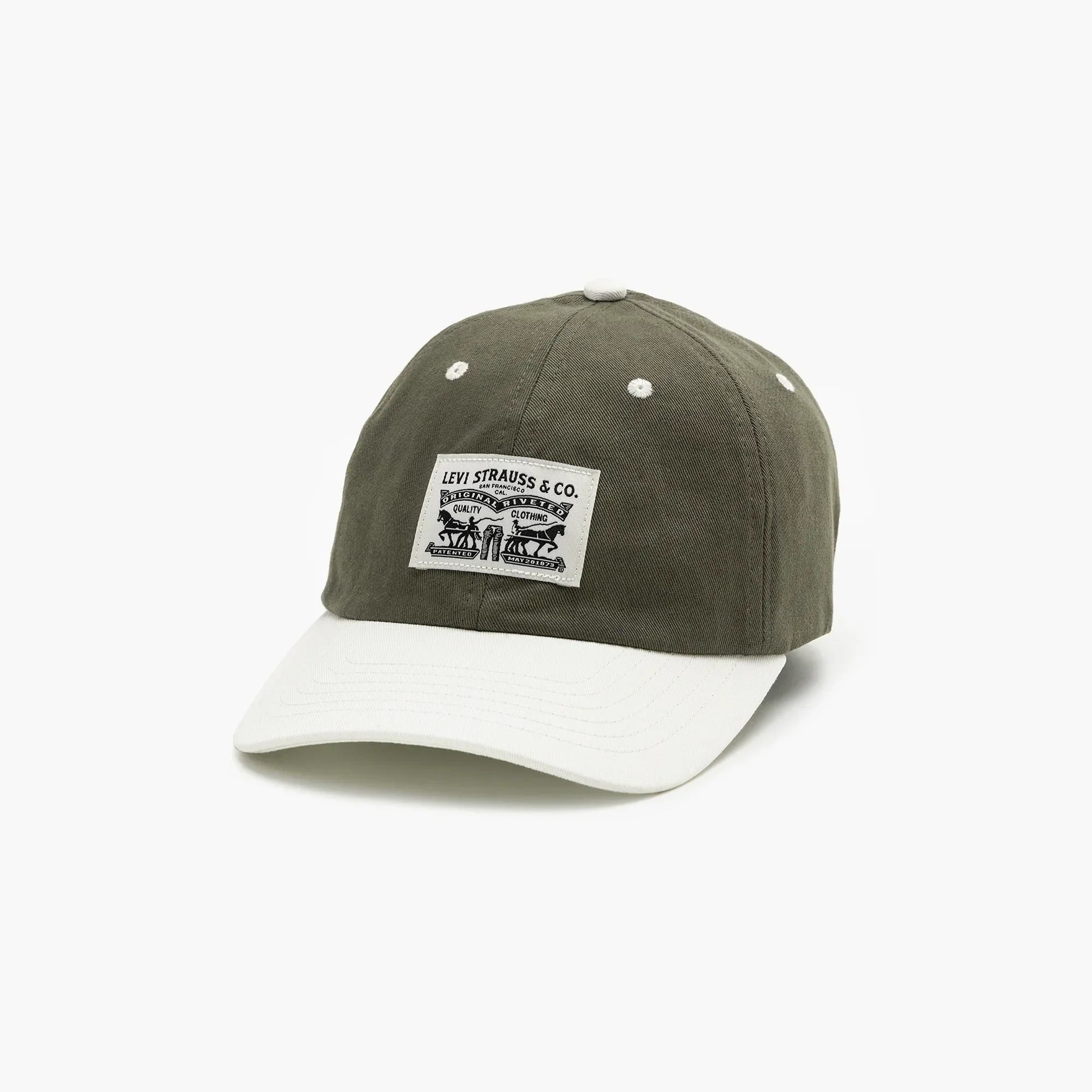 LEVI'S® MEN'S RELAXED DAD CAP - GREEN - Image 3