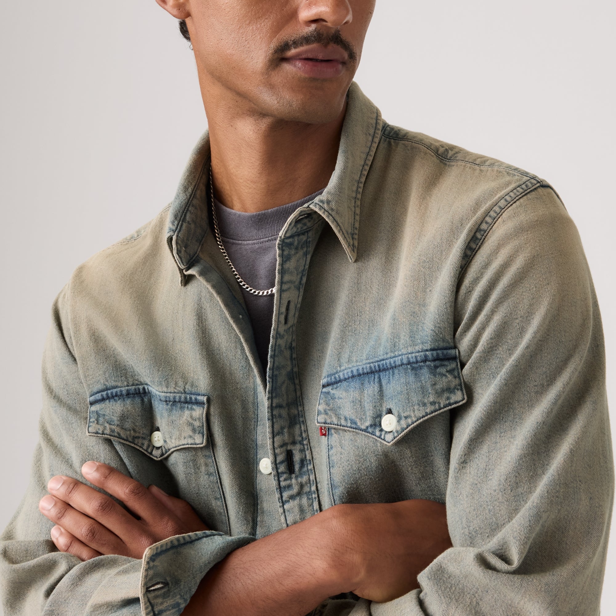 LEVI'S® MEN'S RELAXED FIT WESTERN SHIRT - MULTI COLOUR - Image 4