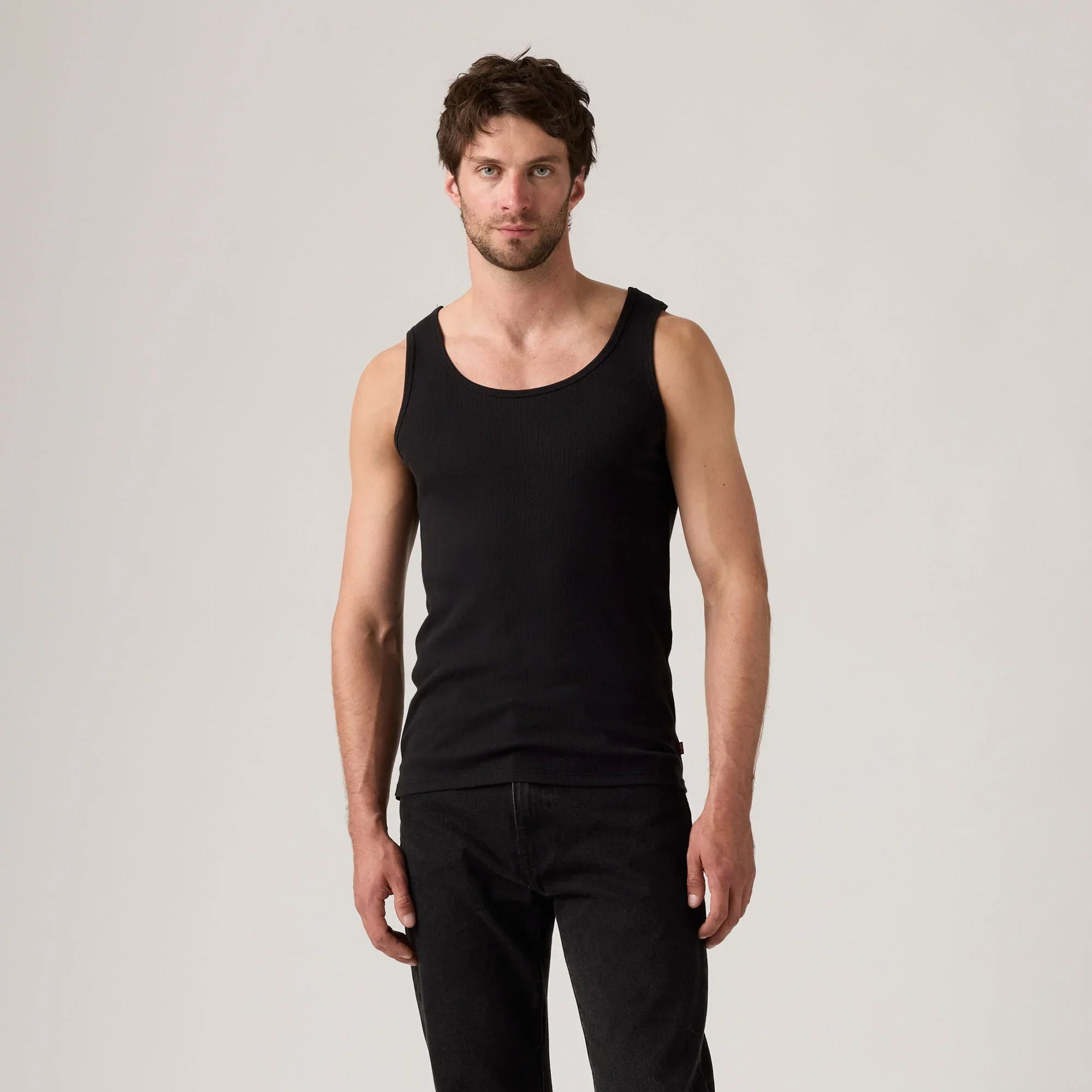 LEVI'S® MEN'S RIB TANK (2-PACK) - MULTI COLOUR
