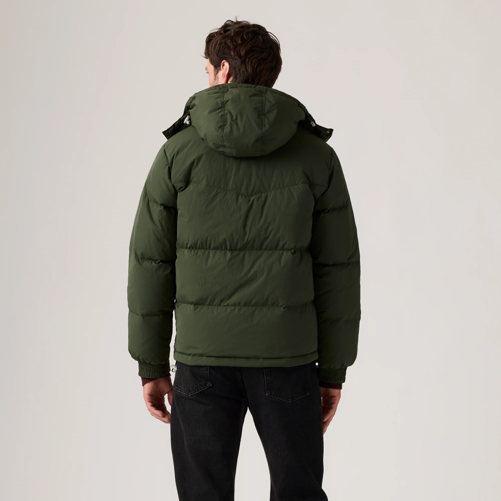 LEVI'S® MEN'S ROCKRIDGE PUFFER JACKET - GREEN - Image 3