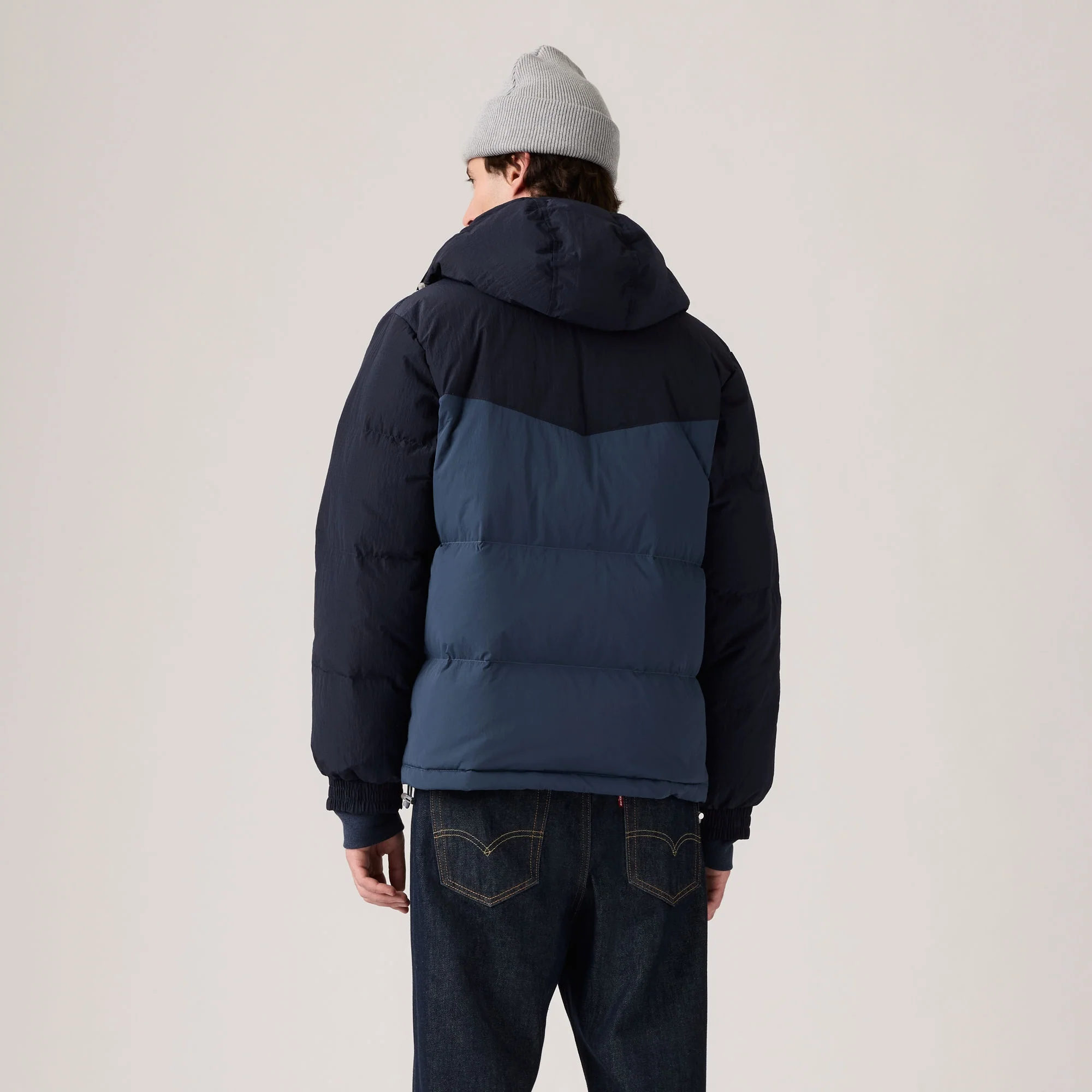 LEVI'S® MEN'S ROCKRIDGE SHORT PUFFER - MULTI COLOUR - Image 3