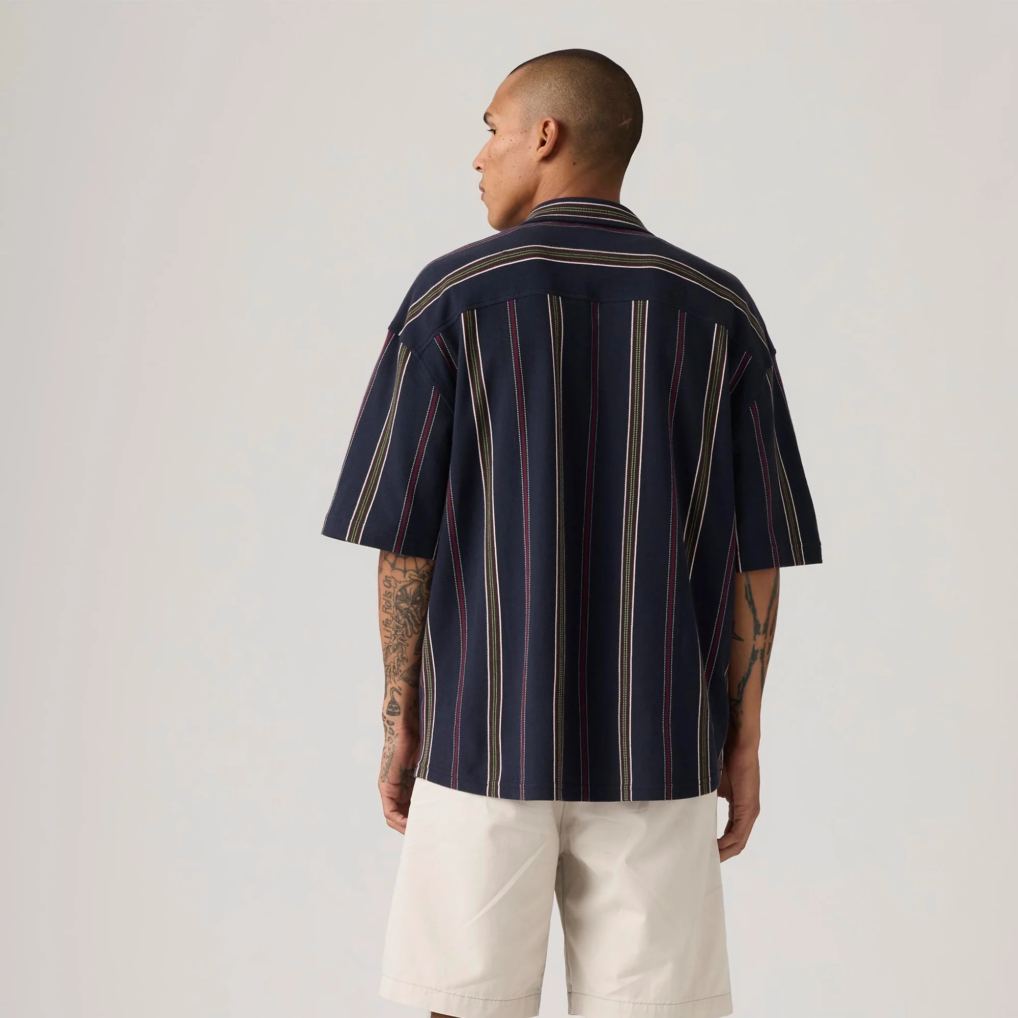 LEVI'S® MEN'S SHORT-SLEEVE DAWSON PIQUE SHIRT - MULTI COLOUR - Image 3
