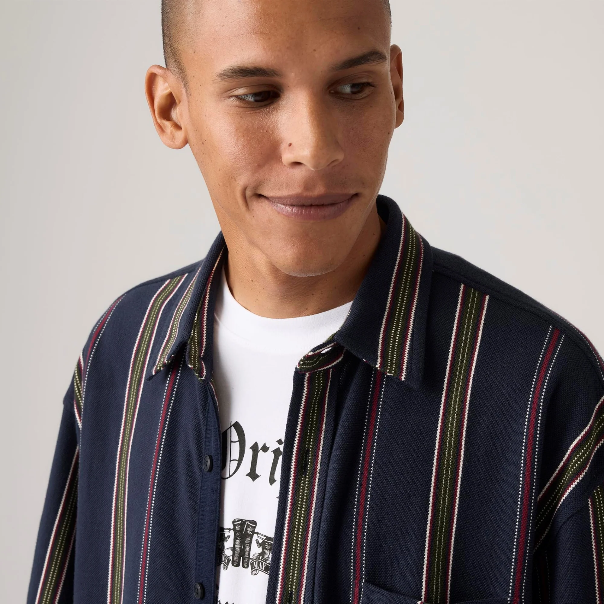 LEVI'S® MEN'S SHORT-SLEEVE DAWSON PIQUE SHIRT - MULTI COLOUR - Image 4