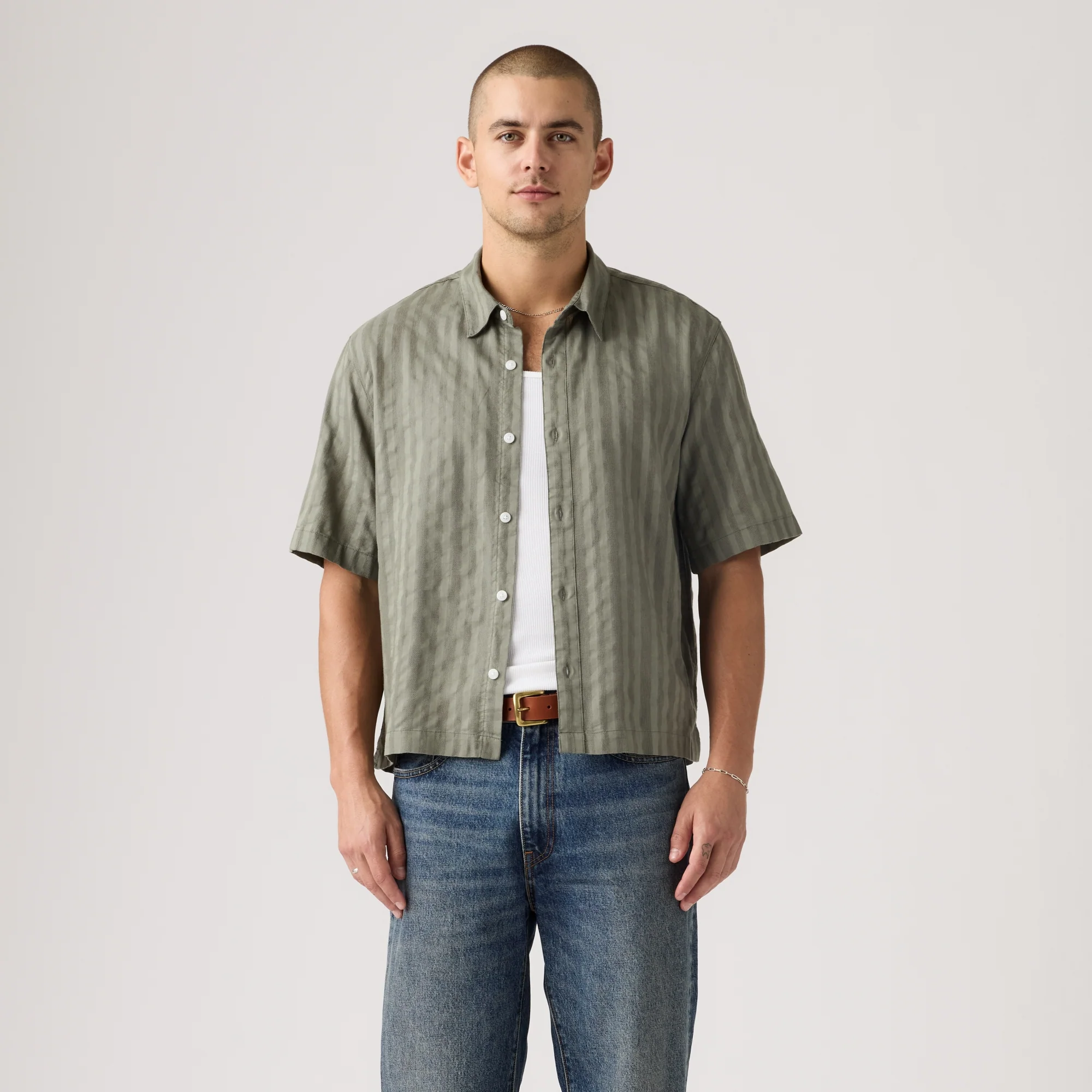 LEVI'S® MEN'S SHORT-SLEEVE LAMA BOXY SHIRT - MULTI COLOUR - Image 2