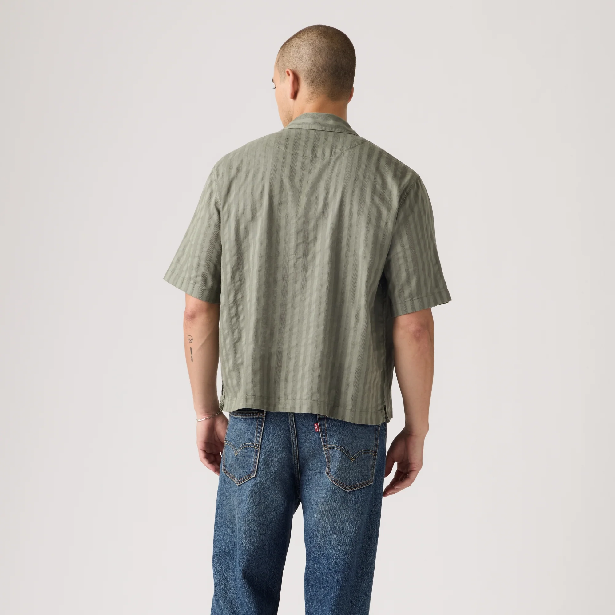 LEVI'S® MEN'S SHORT-SLEEVE LAMA BOXY SHIRT - MULTI COLOUR - Image 3