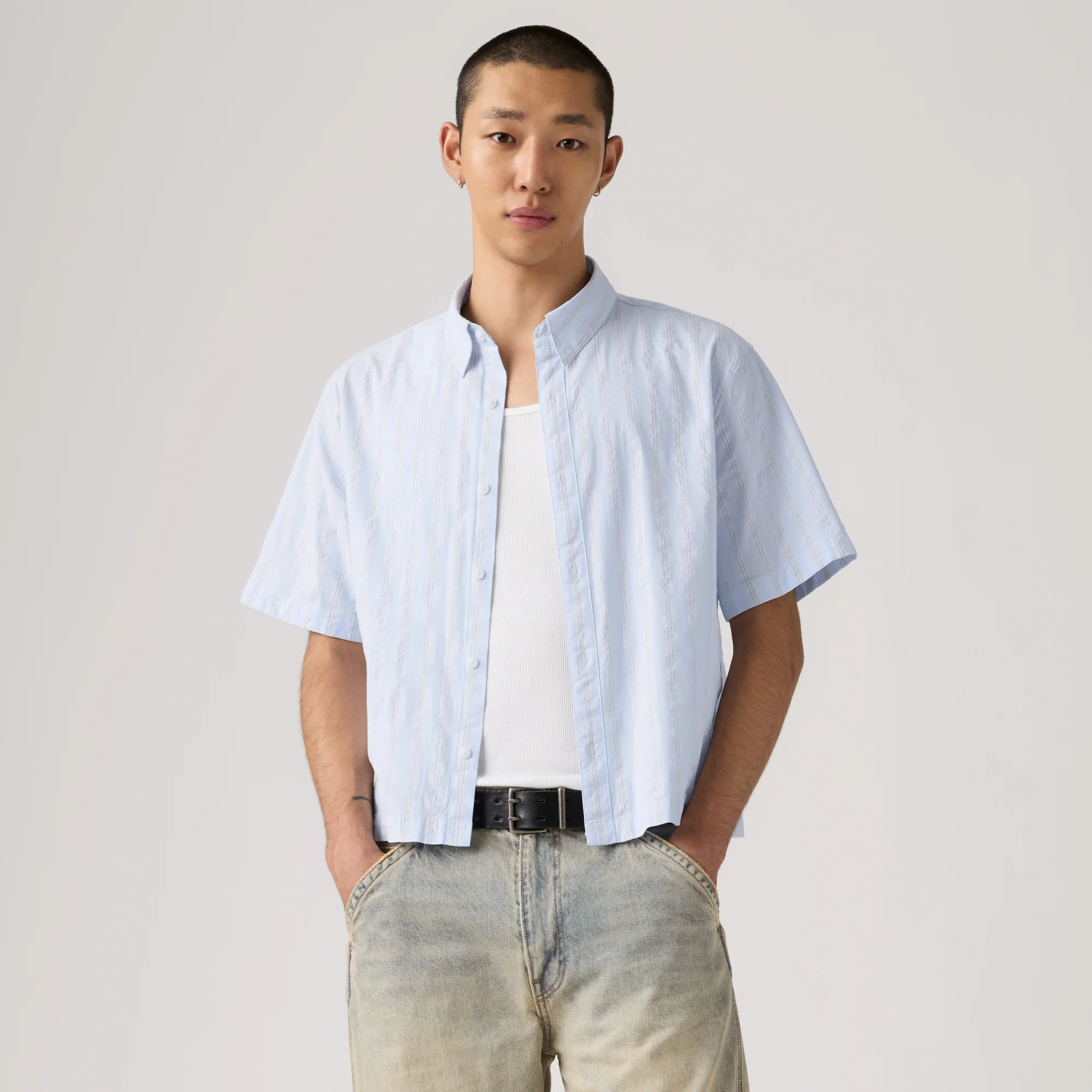 LEVI'S® MEN'S SHORT-SLEEVE LAMA BOXY SHIRT - MULTI COLOUR
