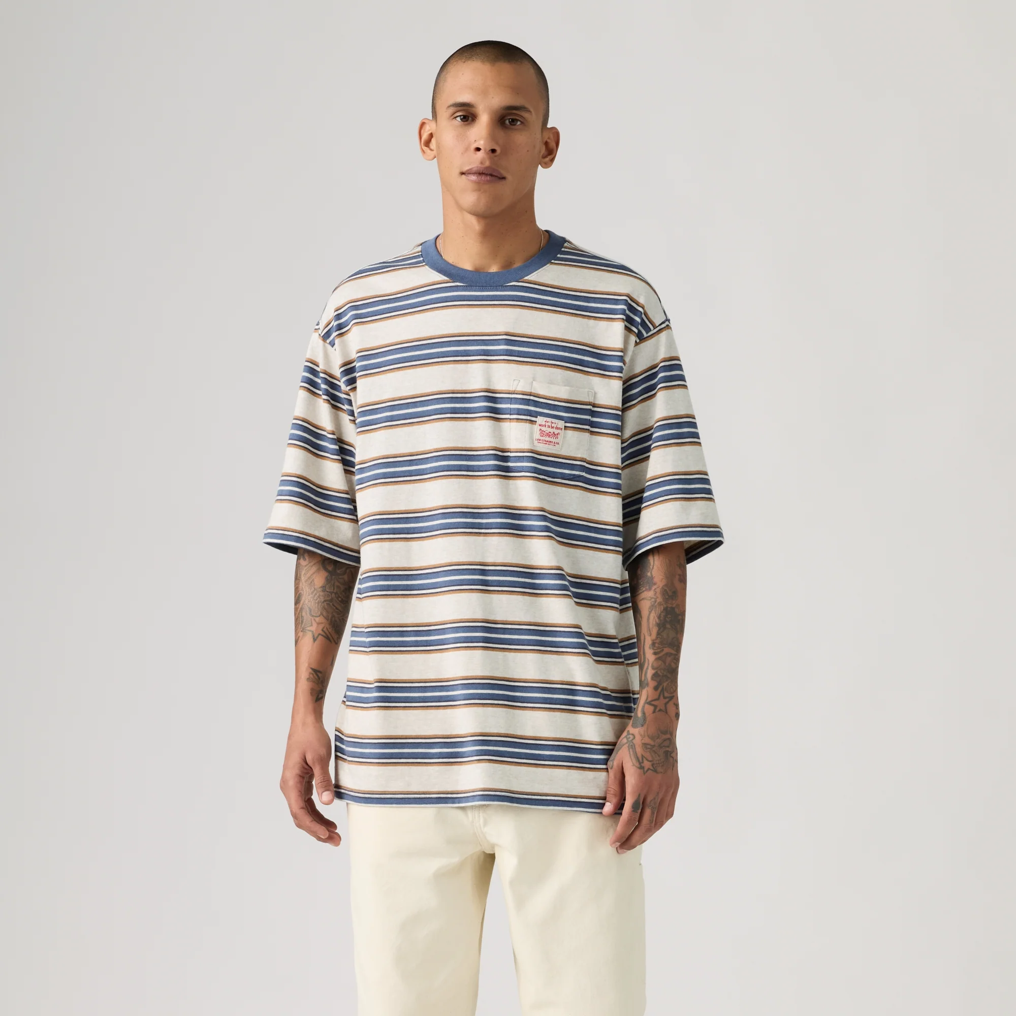 LEVI'S® MEN'S SHORT-SLEEVE WORKWEAR T-SHIRT - MULTI COLOUR - Image 2