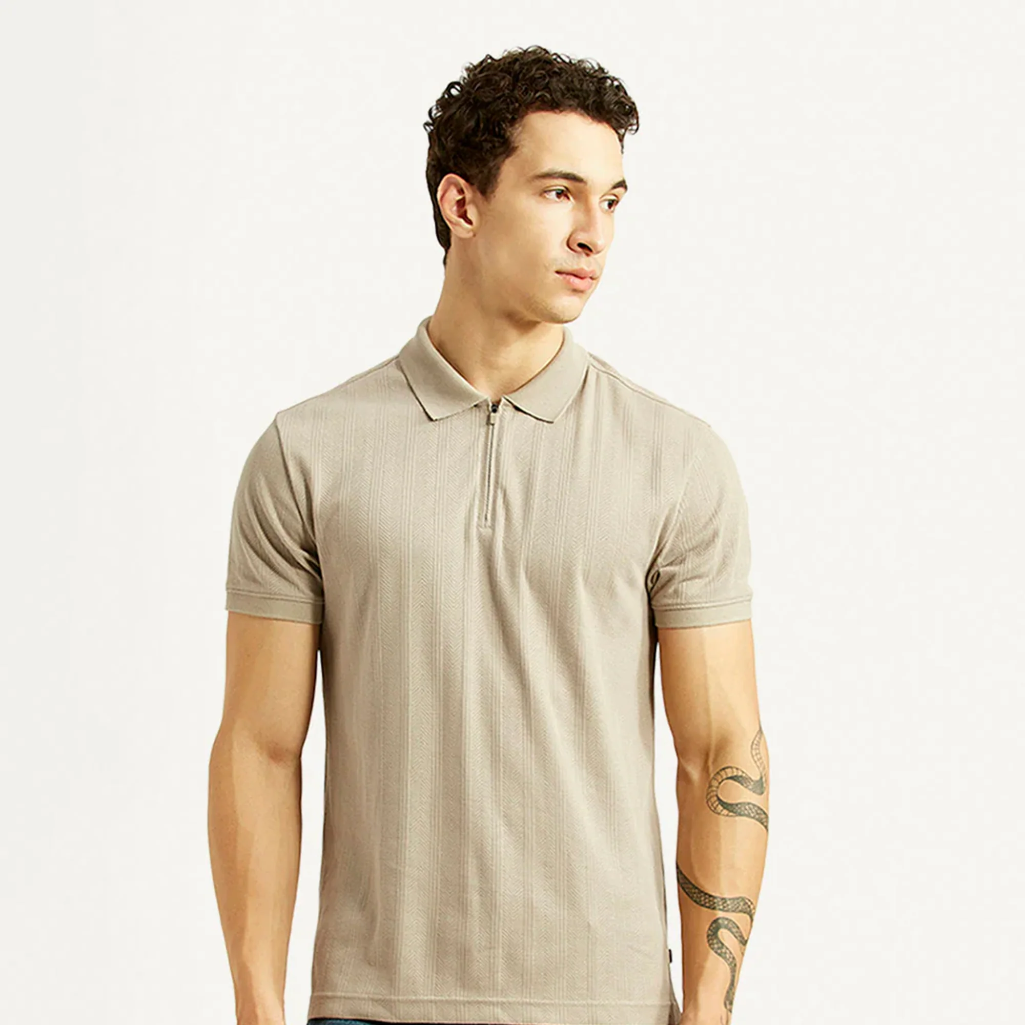 LEVI'S® MEN'S  SLIM FIT POLO T-SHIRT - NEUTRAL - Image 2