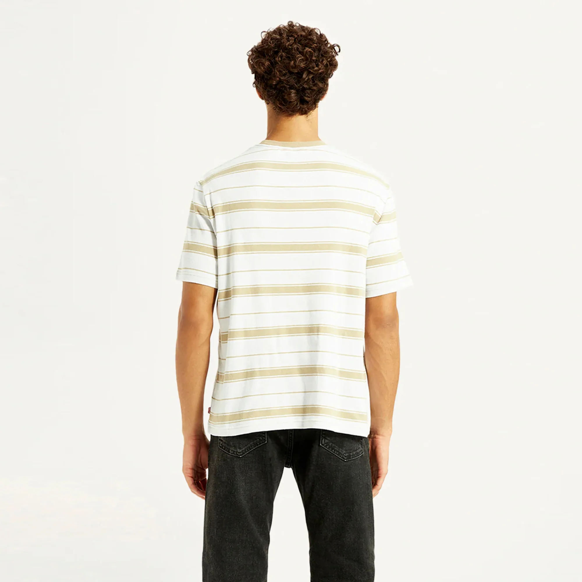 LEVI'S® MEN'S STRIPED CREW NECK T-SHIRT - MULTI COLOUR - Image 3