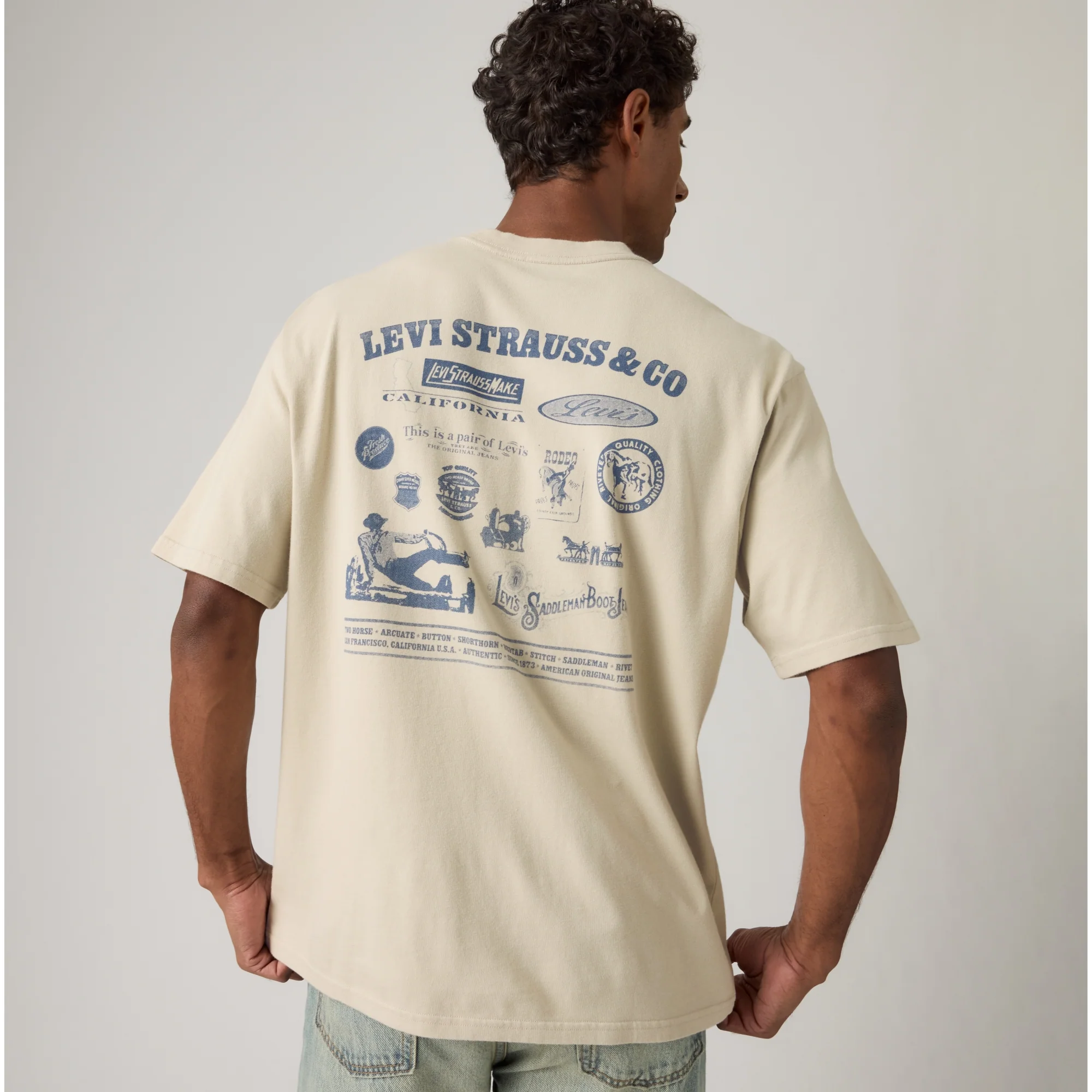 LEVI'S® MEN'S WORKWEAR GRAPHIC TEE - MULTI COLOUR - Image 4