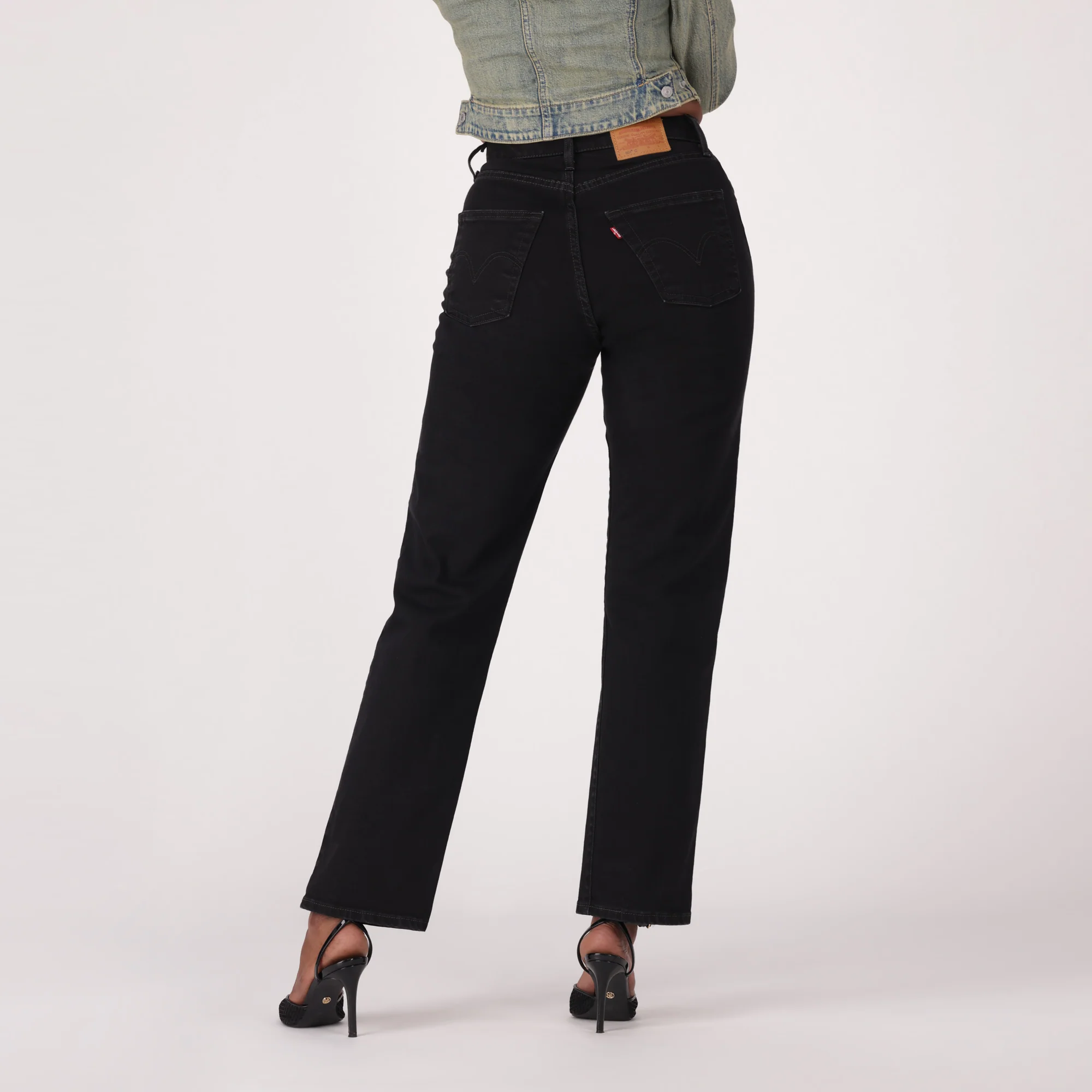 LEVI'S® WOMEN'S 501® CURVE JEANS - BLACK - Image 3