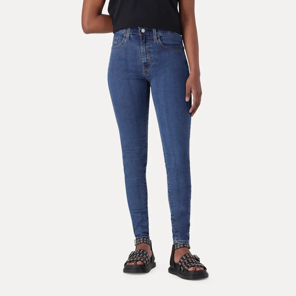 LEVI'S® WOMEN'S 720 HIGH-RISE SUPER SKINNY JEANS - MEDIUM WASH - Image 6