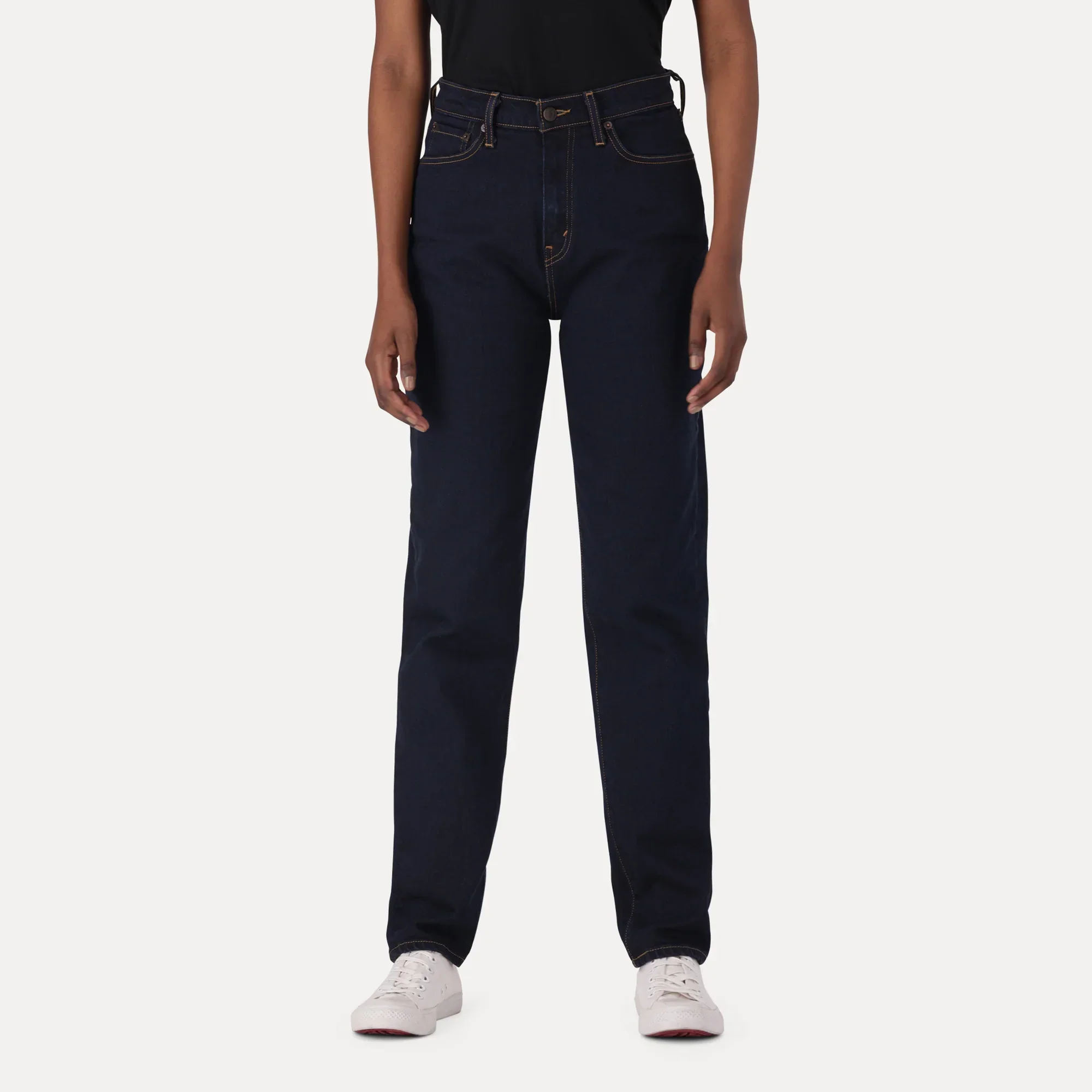 LEVI'S® WOMEN'S '80S MOM JEANS - DARK INDIGO - FLAT FINISH - Image 7