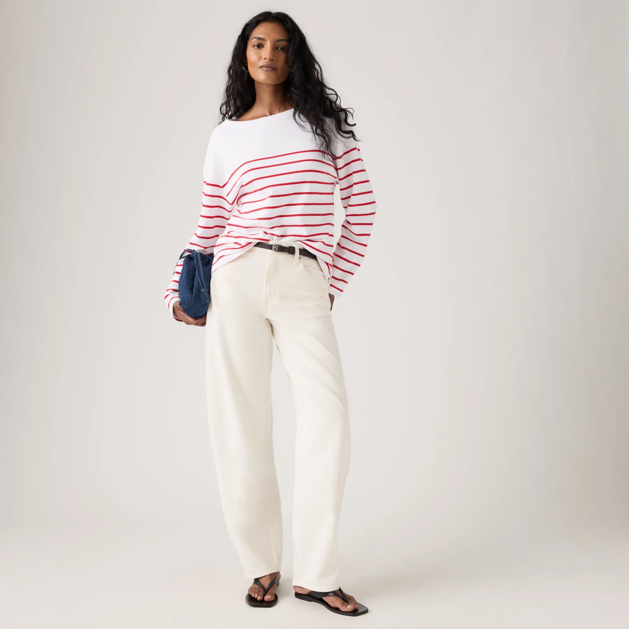 LEVI'S® WOMEN'S BAGGY DAD BARREL JEANS - NEUTRAL