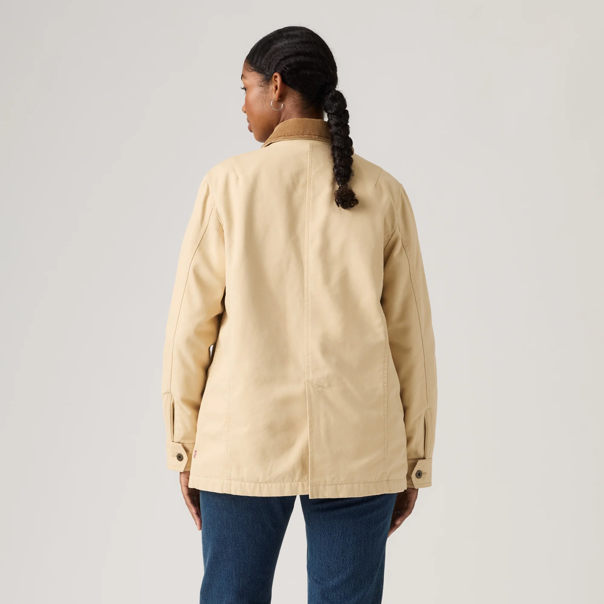 LEVI'S® WOMEN'S BREE BARN JACKET - GREY - Image 3