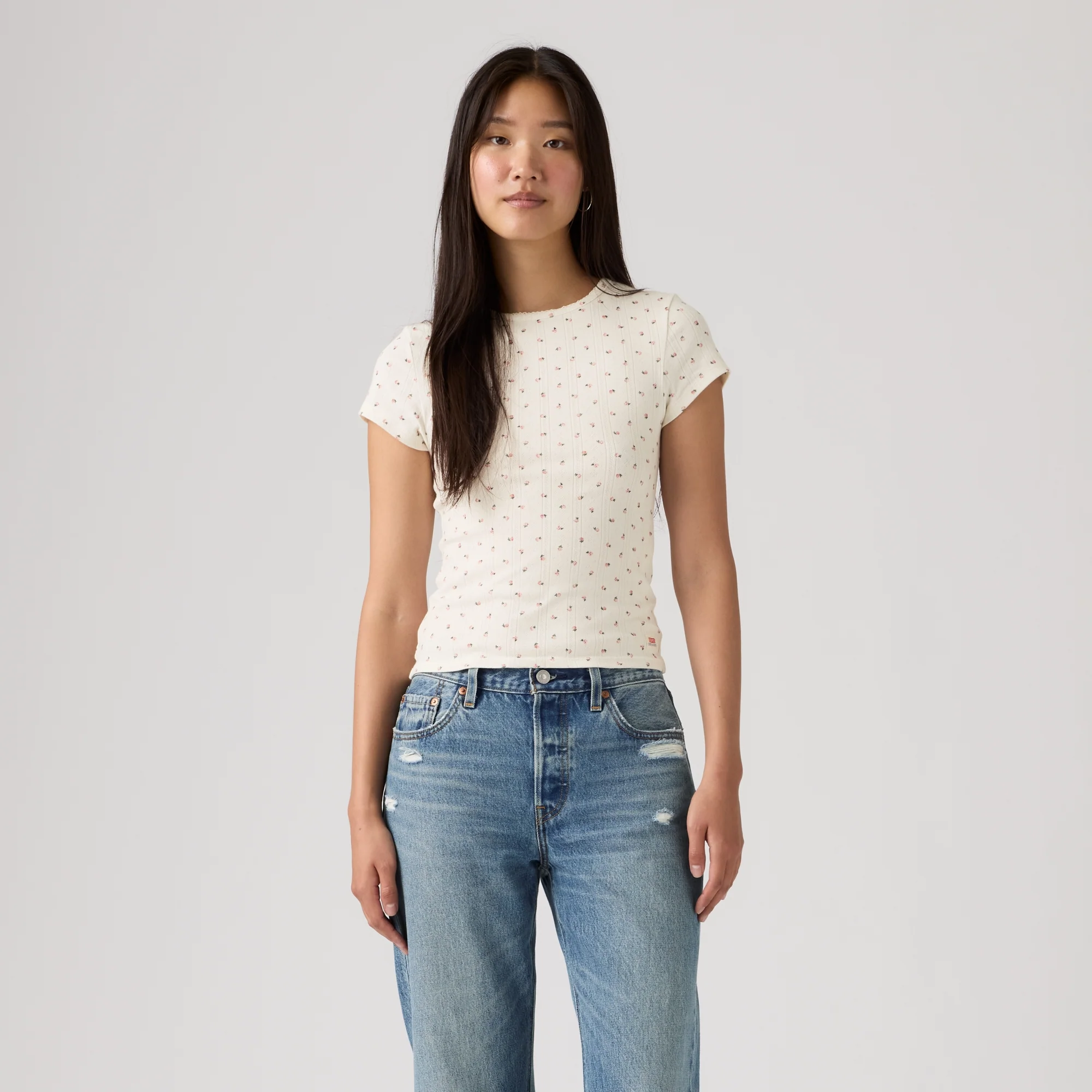 LEVI'S® WOMEN'S DRY GOODS TEE - MULTI COLOUR - Image 2