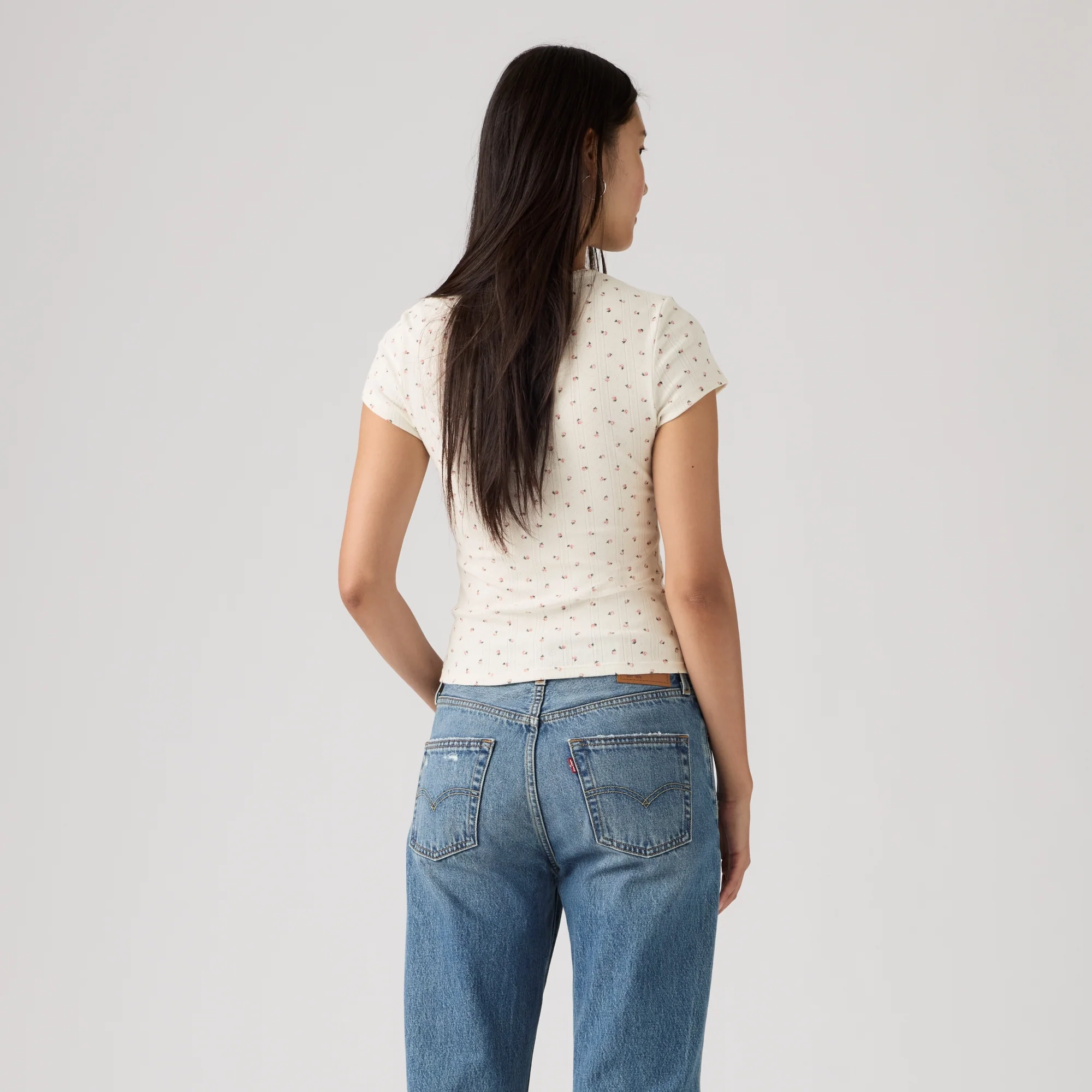 LEVI'S® WOMEN'S DRY GOODS TEE - MULTI COLOUR - Image 3