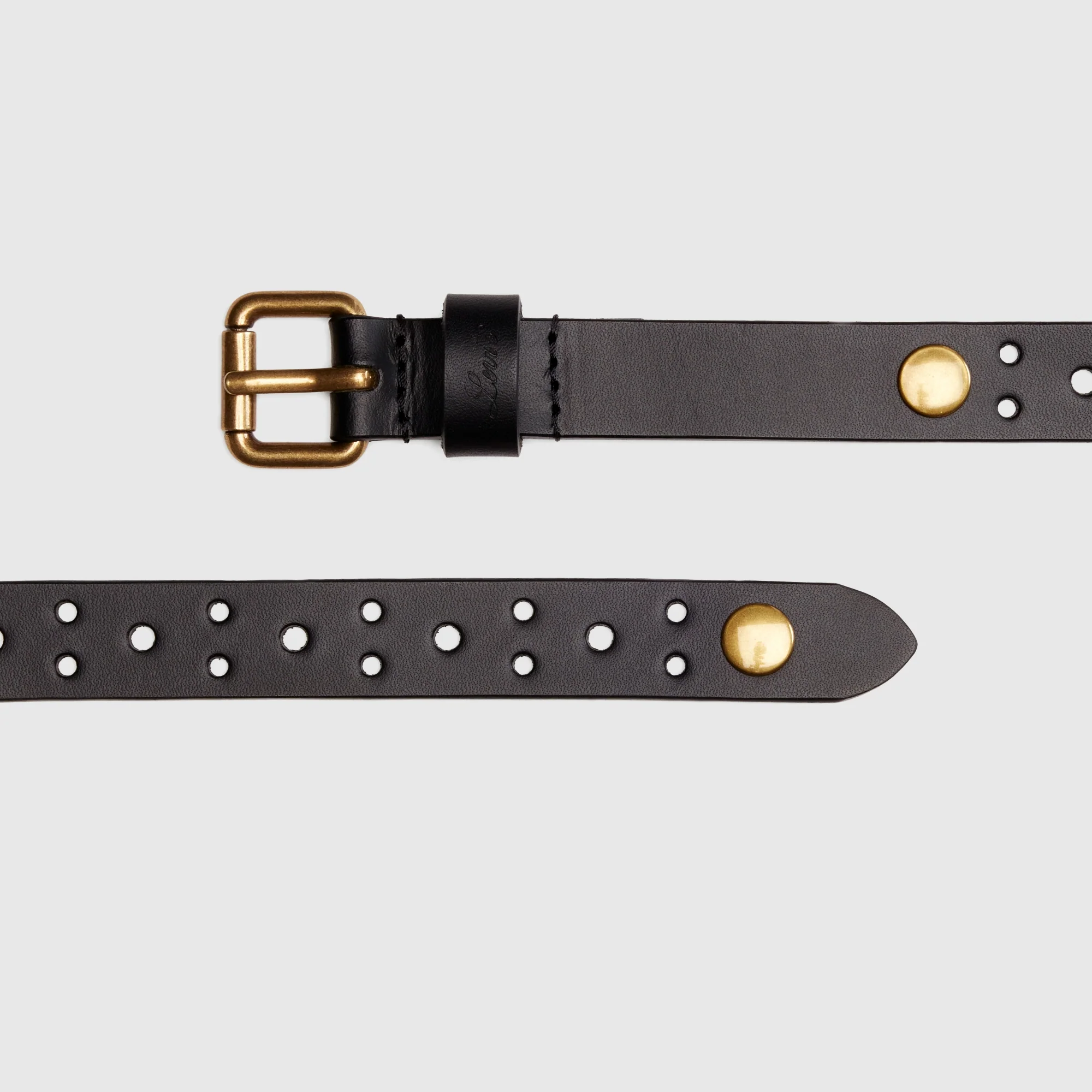 LEVI'S® WOMEN'S HARPER STUDDED BELT - BLACK - Image 3