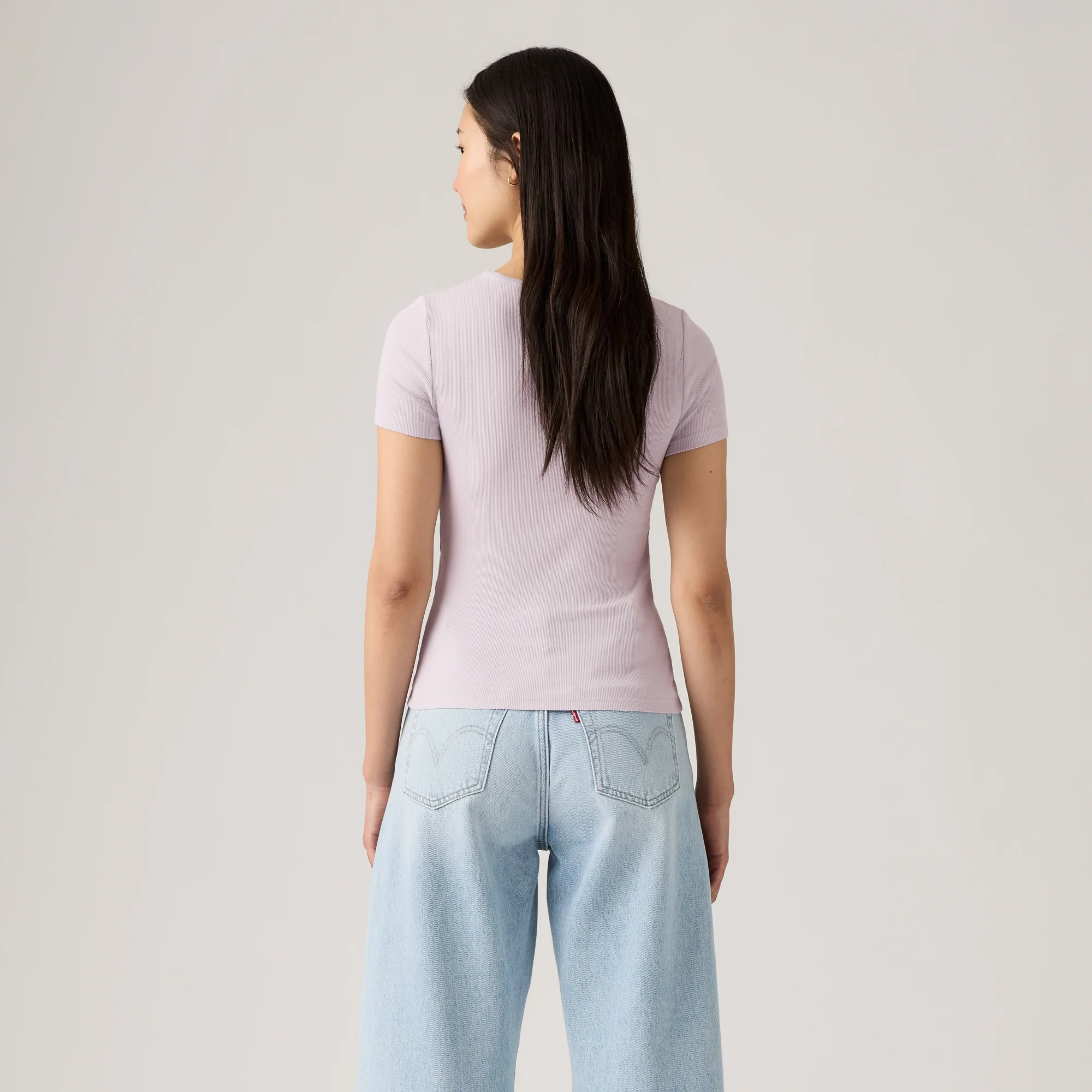 LEVI'S® WOMEN'S HAYES TEE - BLUE - Image 2