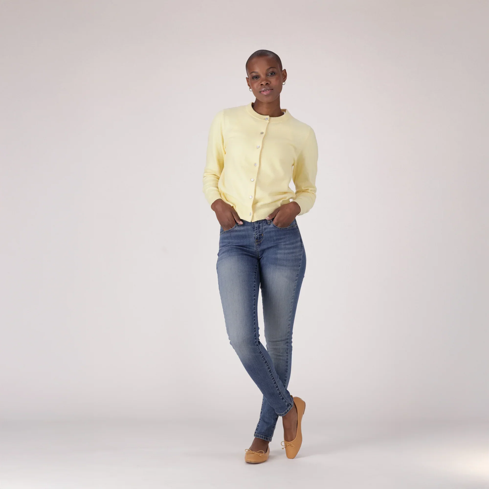 LEVI'S® WOMEN'S CURVY SKINNY - MED INDIGO - WORN IN
