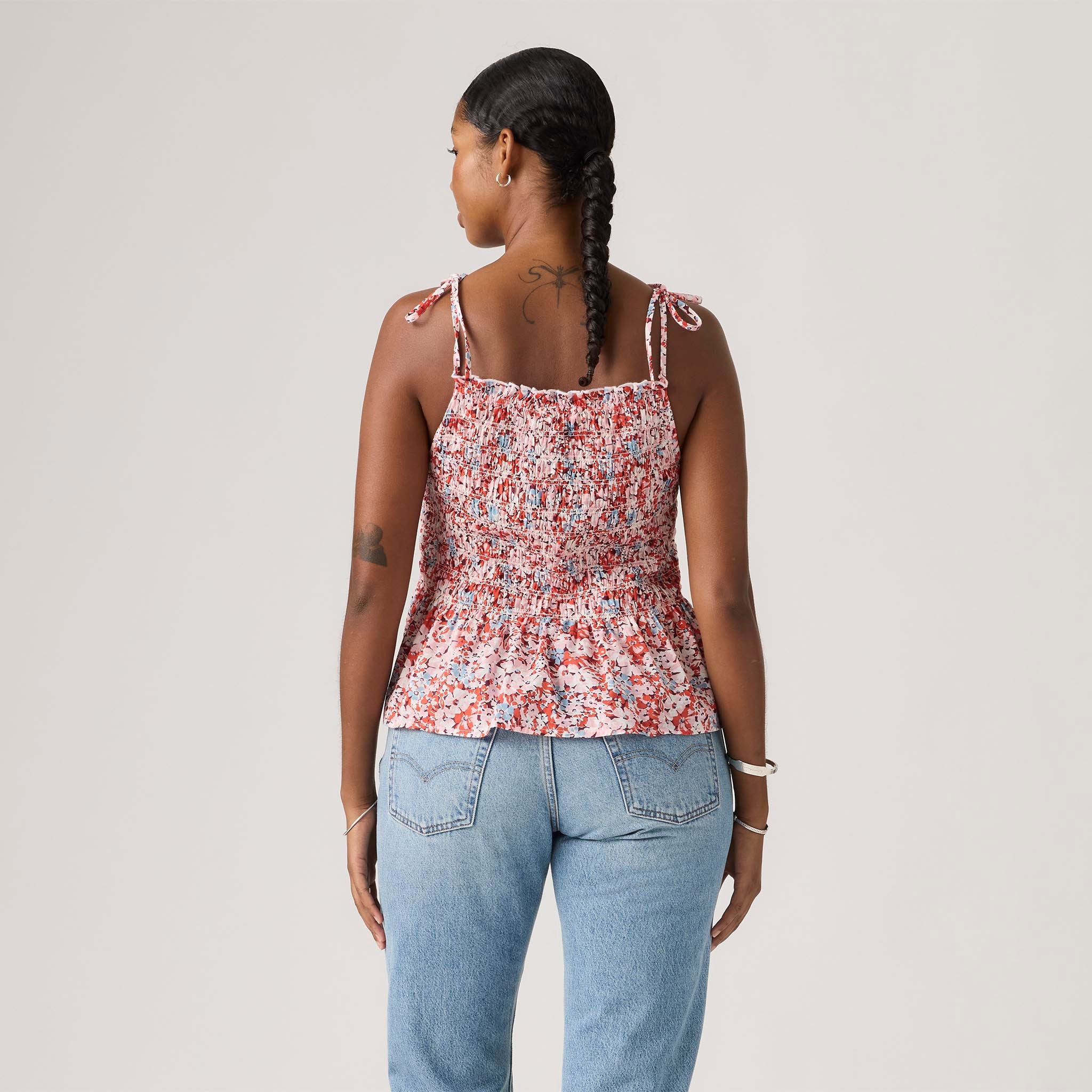 LEVI'S® WOMEN'S MONACO SLEEVELESS BLOUSE - MULTI COLOUR - Image 3